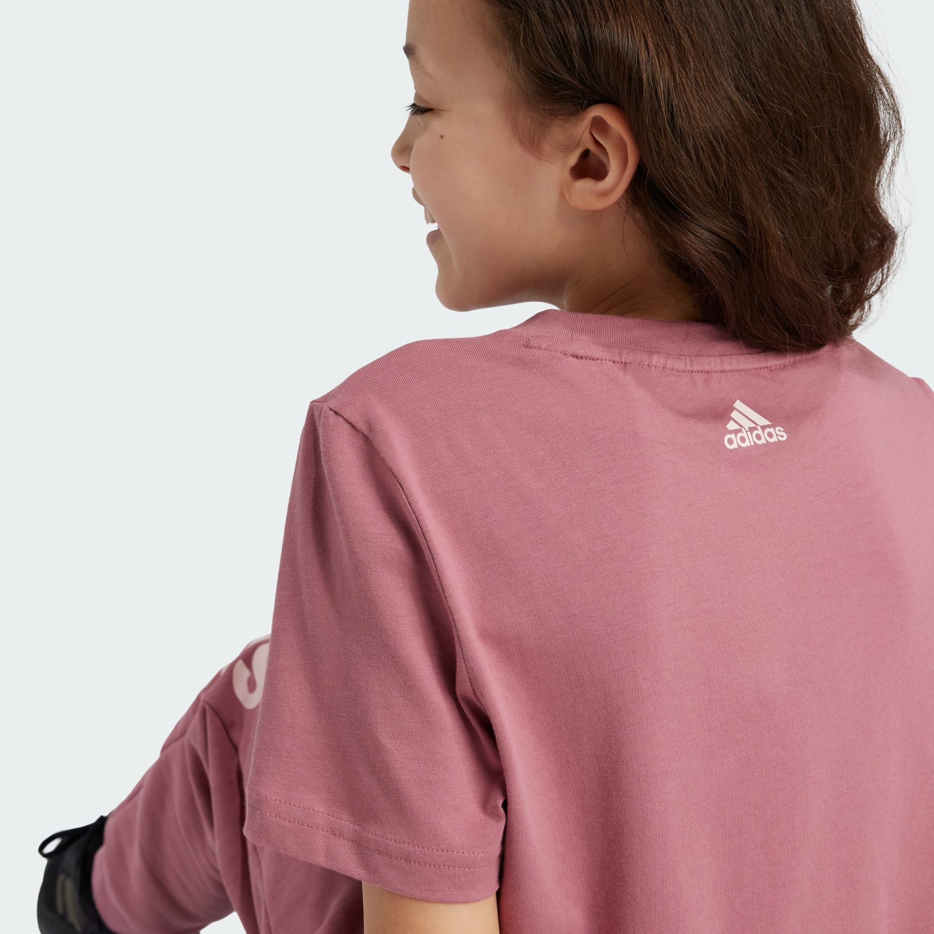 Essentials Linear Logo Cotton Slim Fit Tee