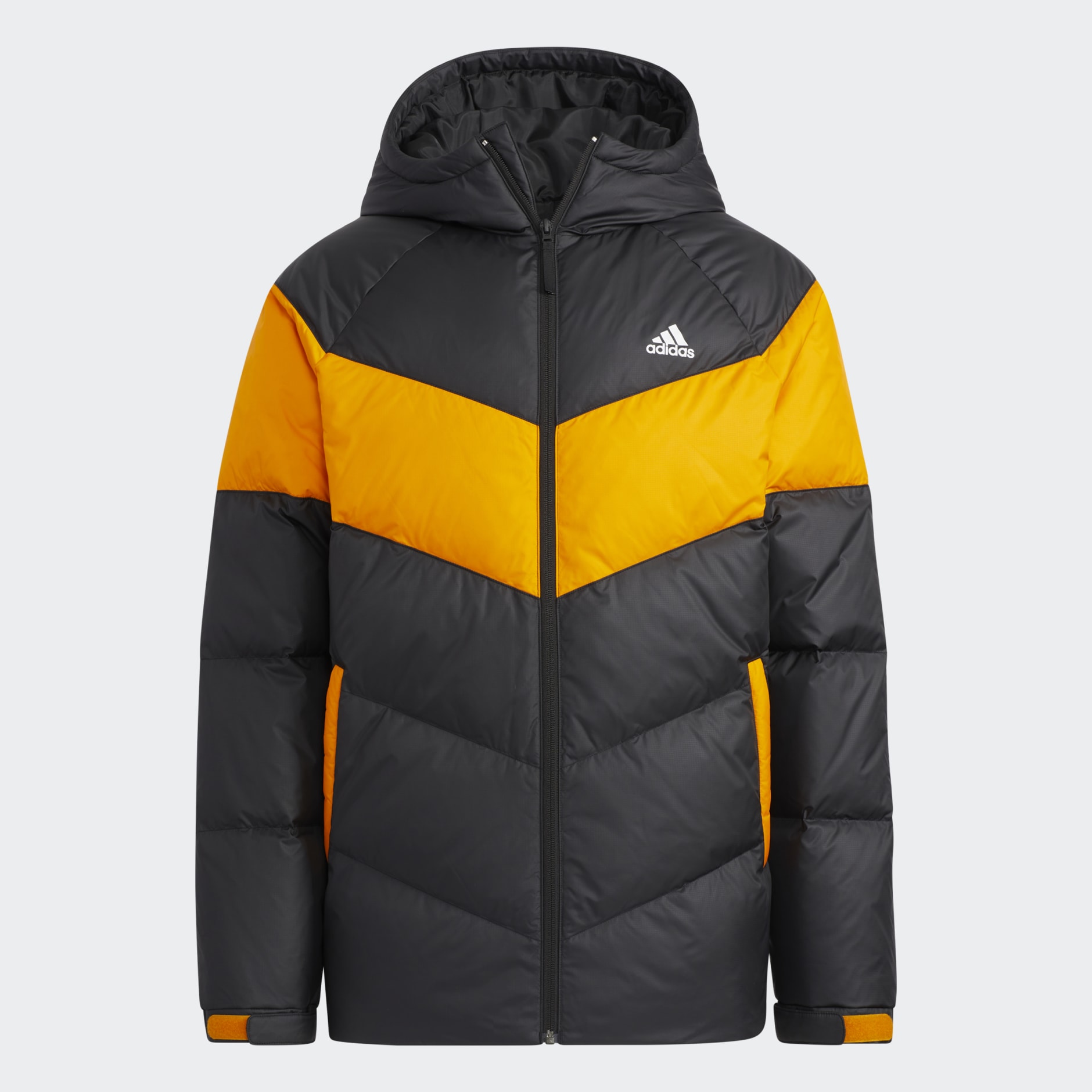 Colourblock Down Jacket