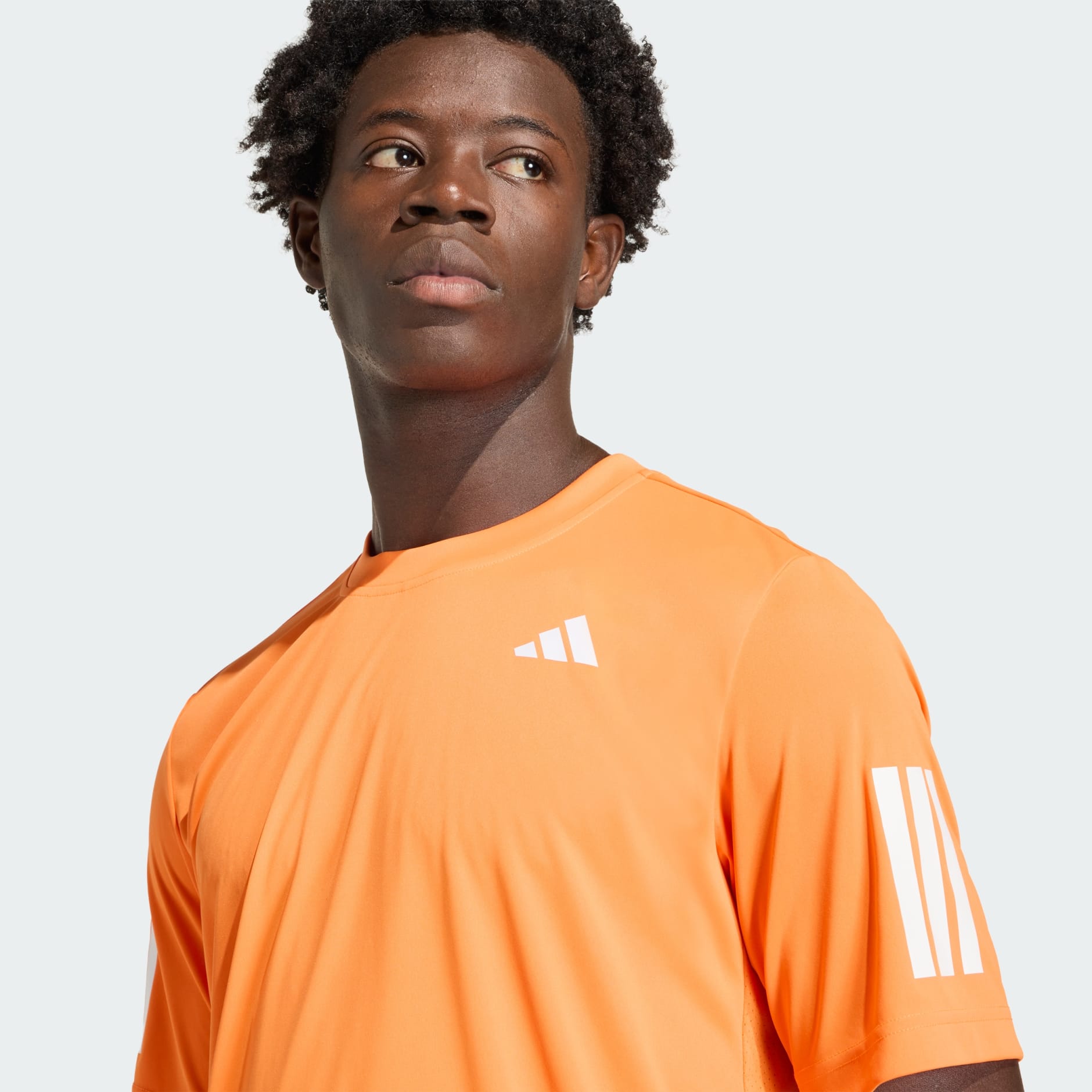 Tricou de tenis cu 3 dungi Club Climacool