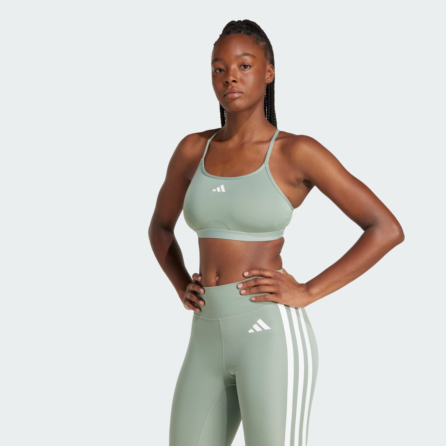 Aeroreact Training 3-Stripes Bra