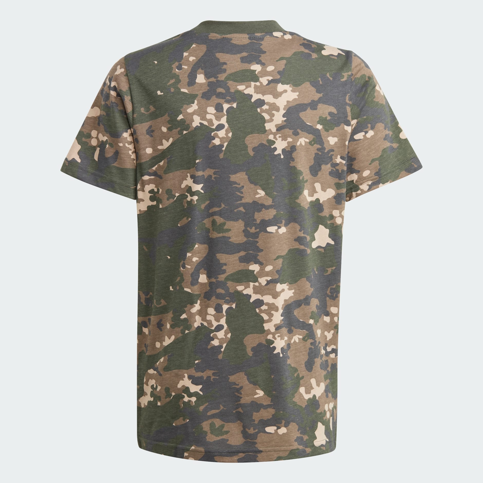 Clothing - Camo Tee - Beige | adidas South Africa