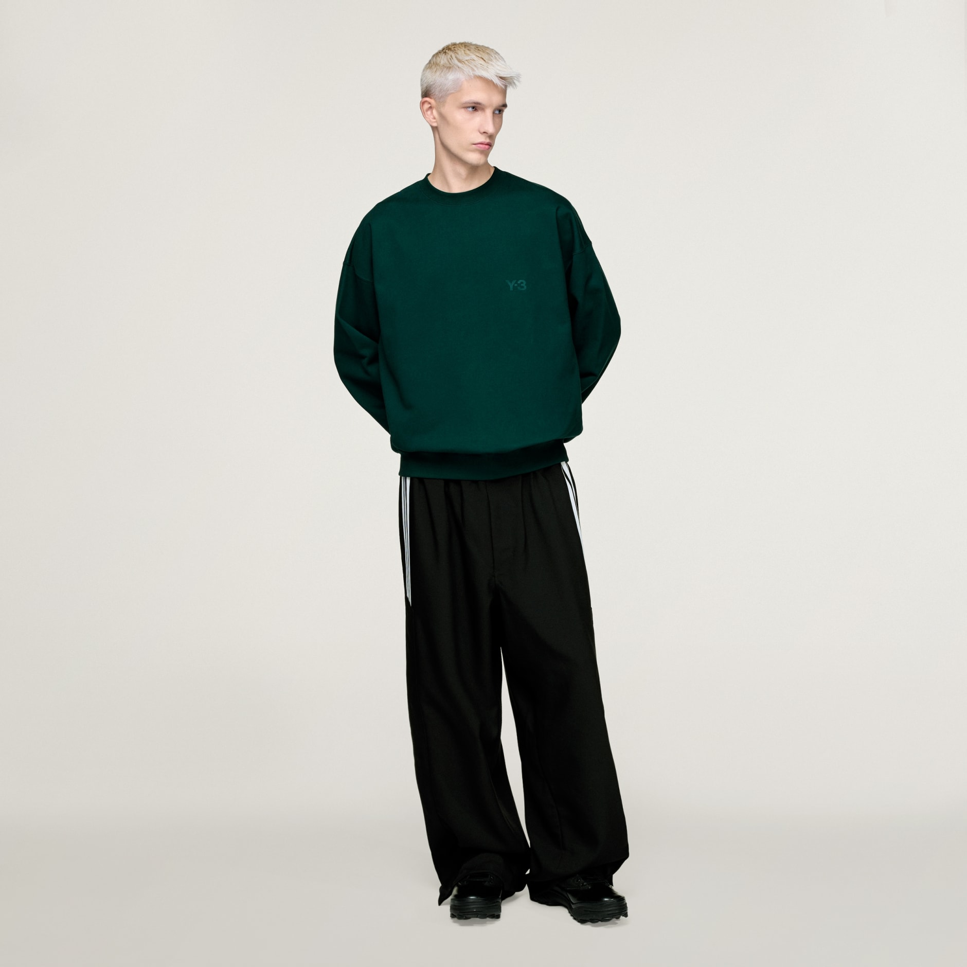 Y-3 Brushed Terry Crew Sweatshirt