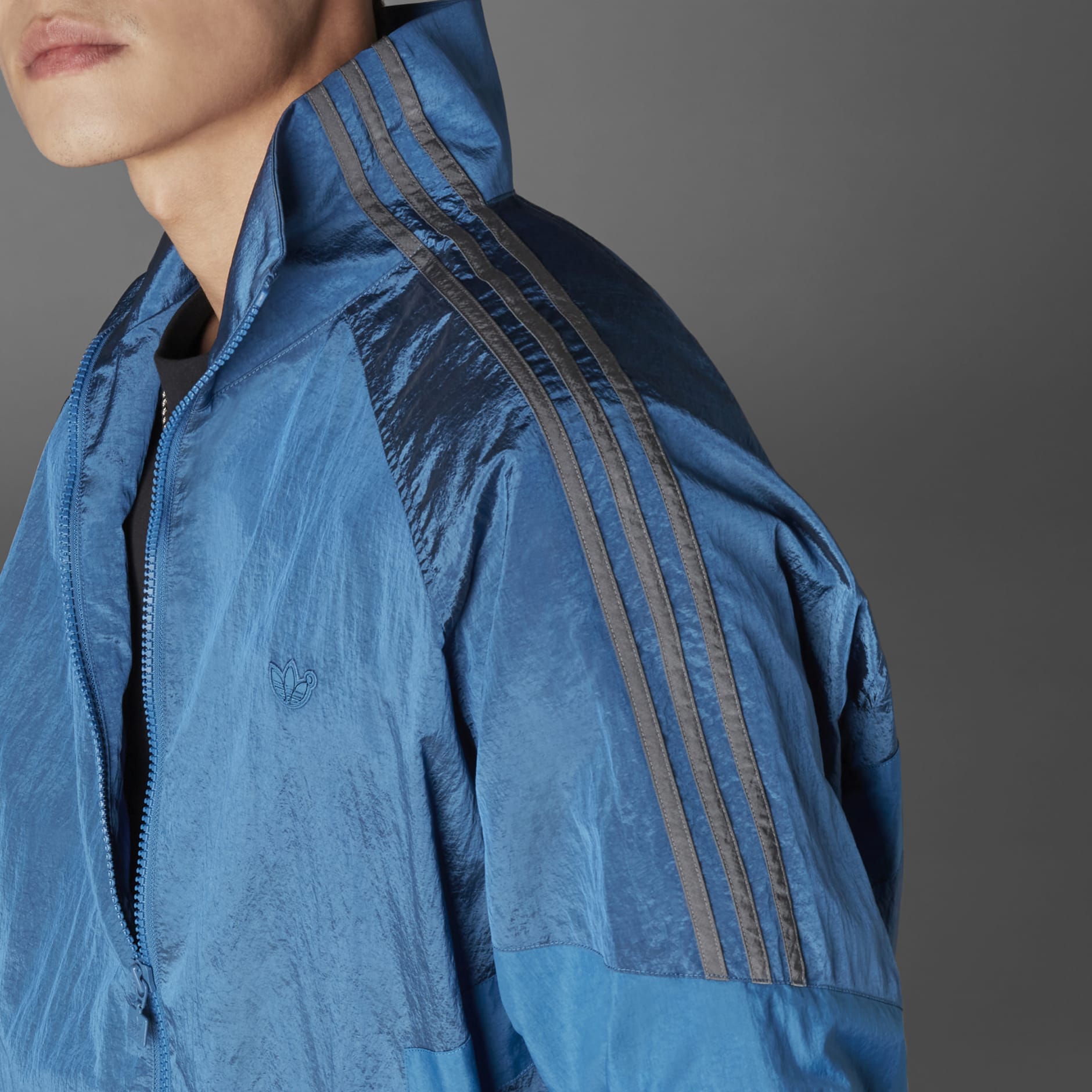 Blue Version BB Blocked Track Top