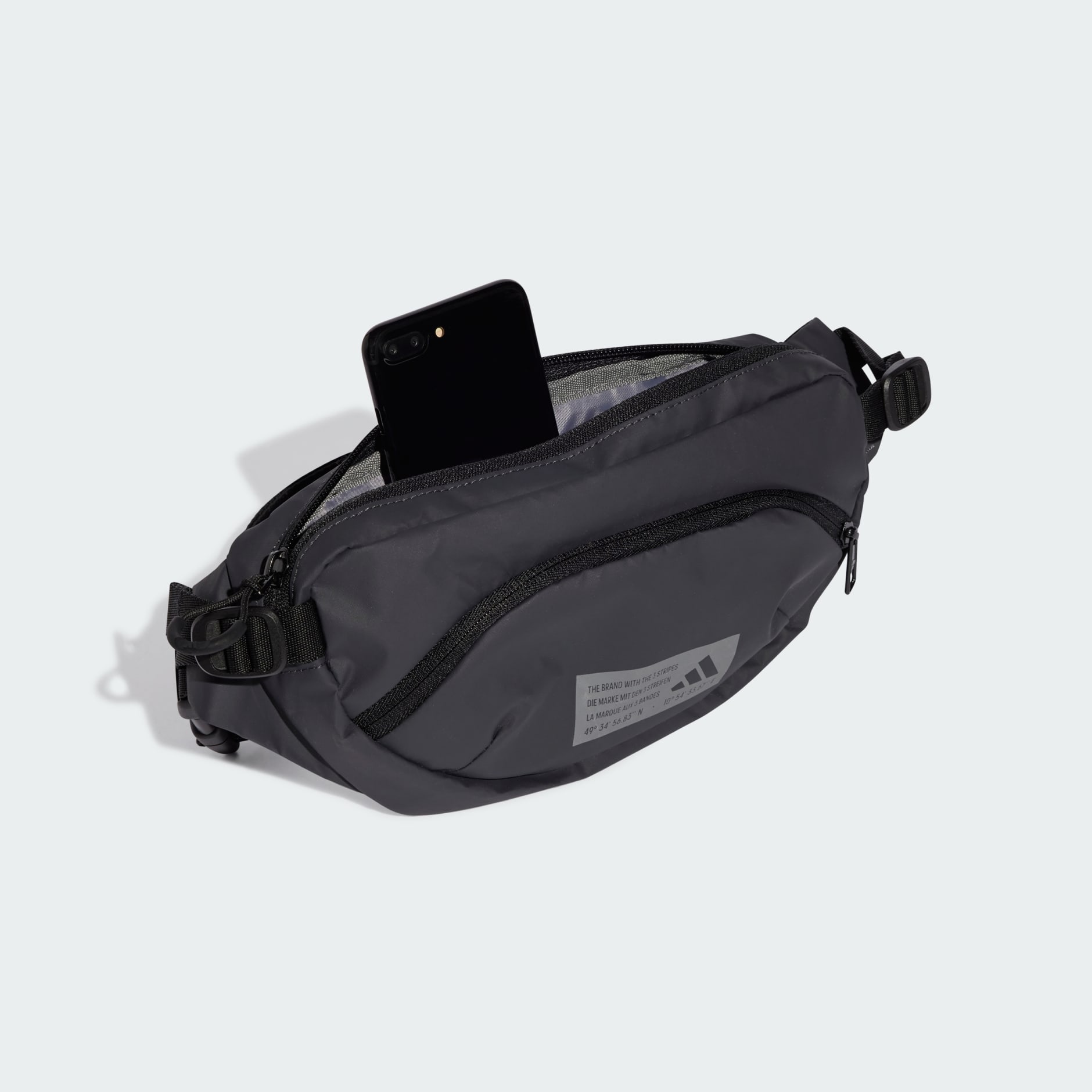 Grey adidas fanny pack best sale