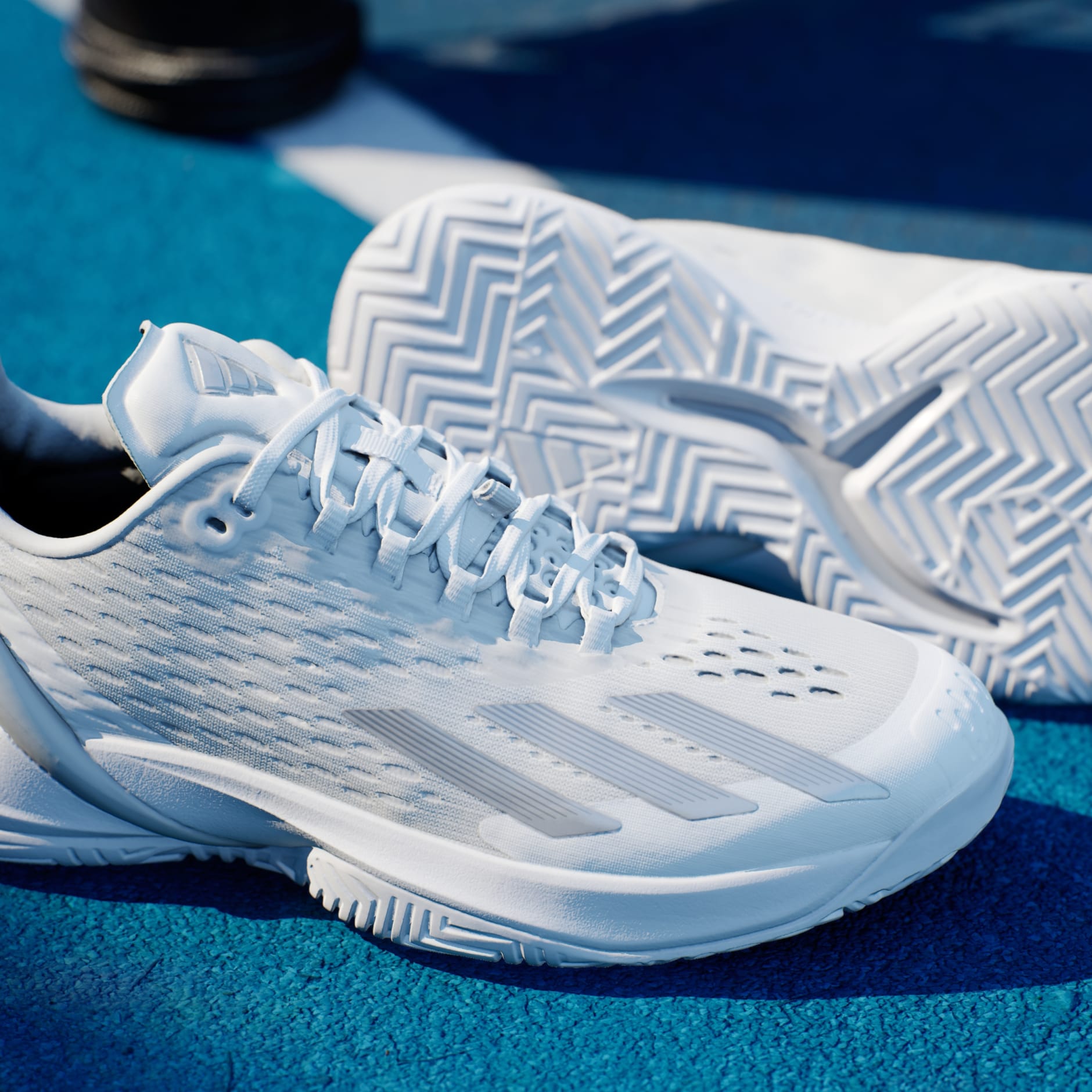 Shoes - adizero Cybersonic Tennis Shoes - White | adidas South Africa