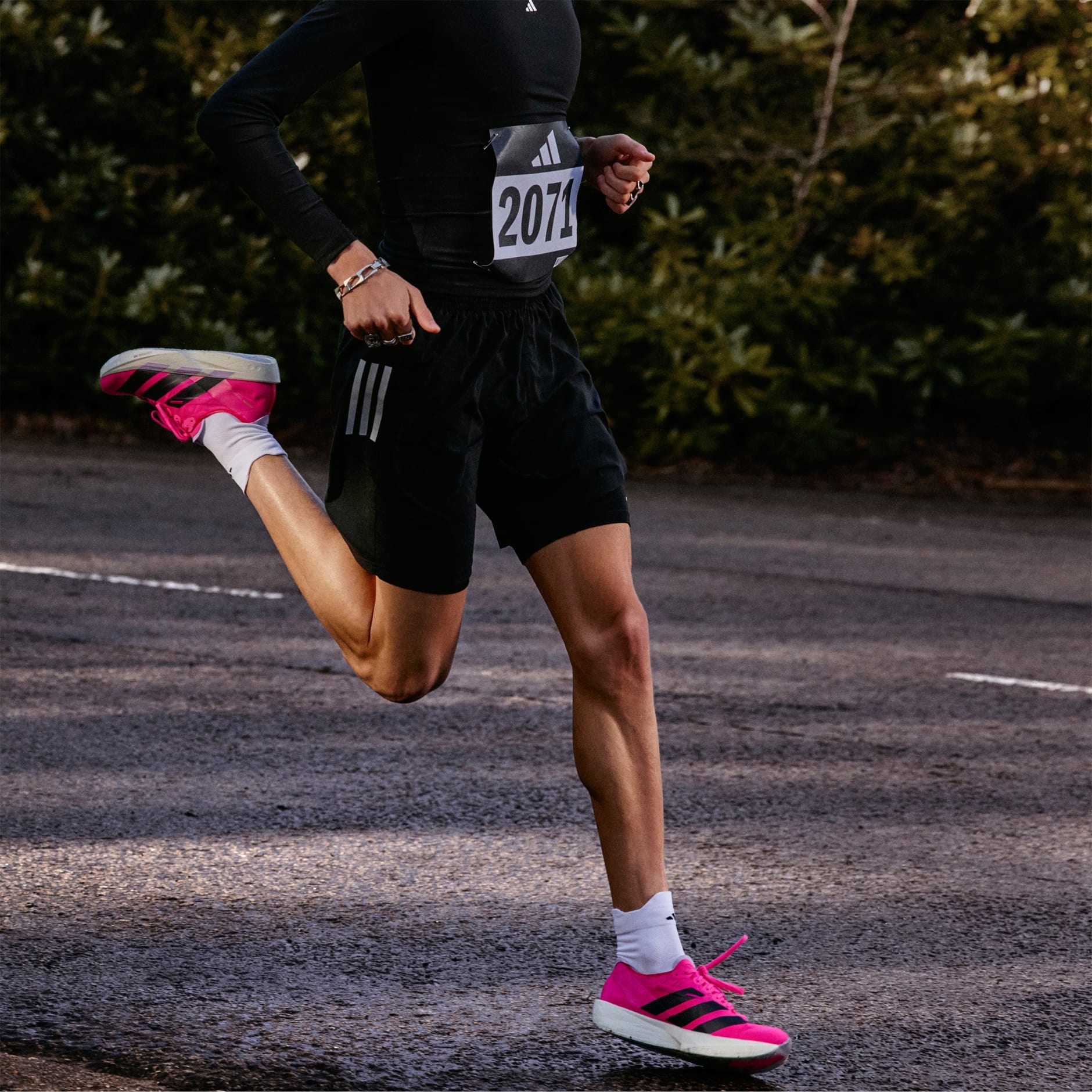 Shoes - Adizero Takumi Sen 11 Shoes - Pink | adidas Oman