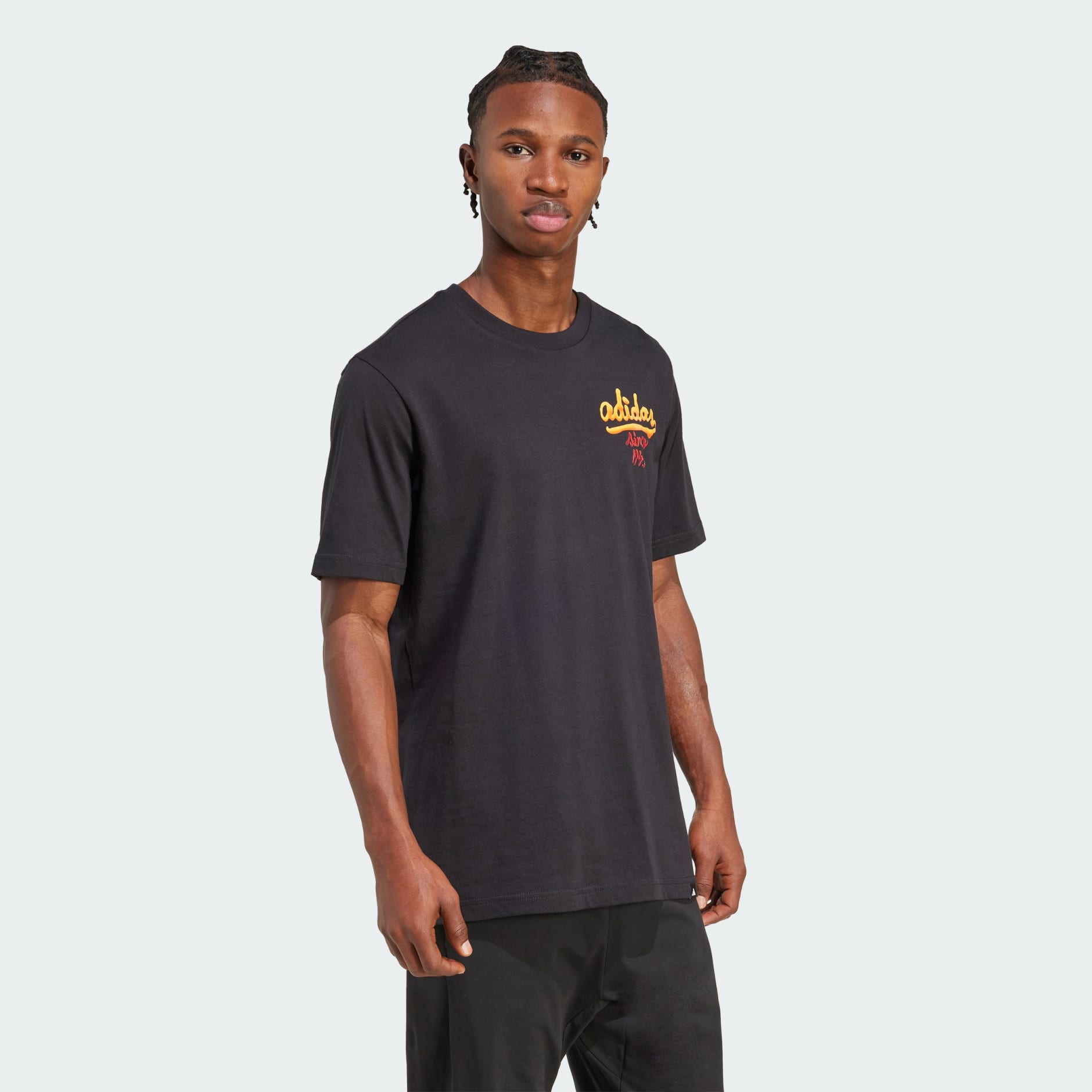 Clothing - Food Sauce Graphic Tee - Black | adidas Oman