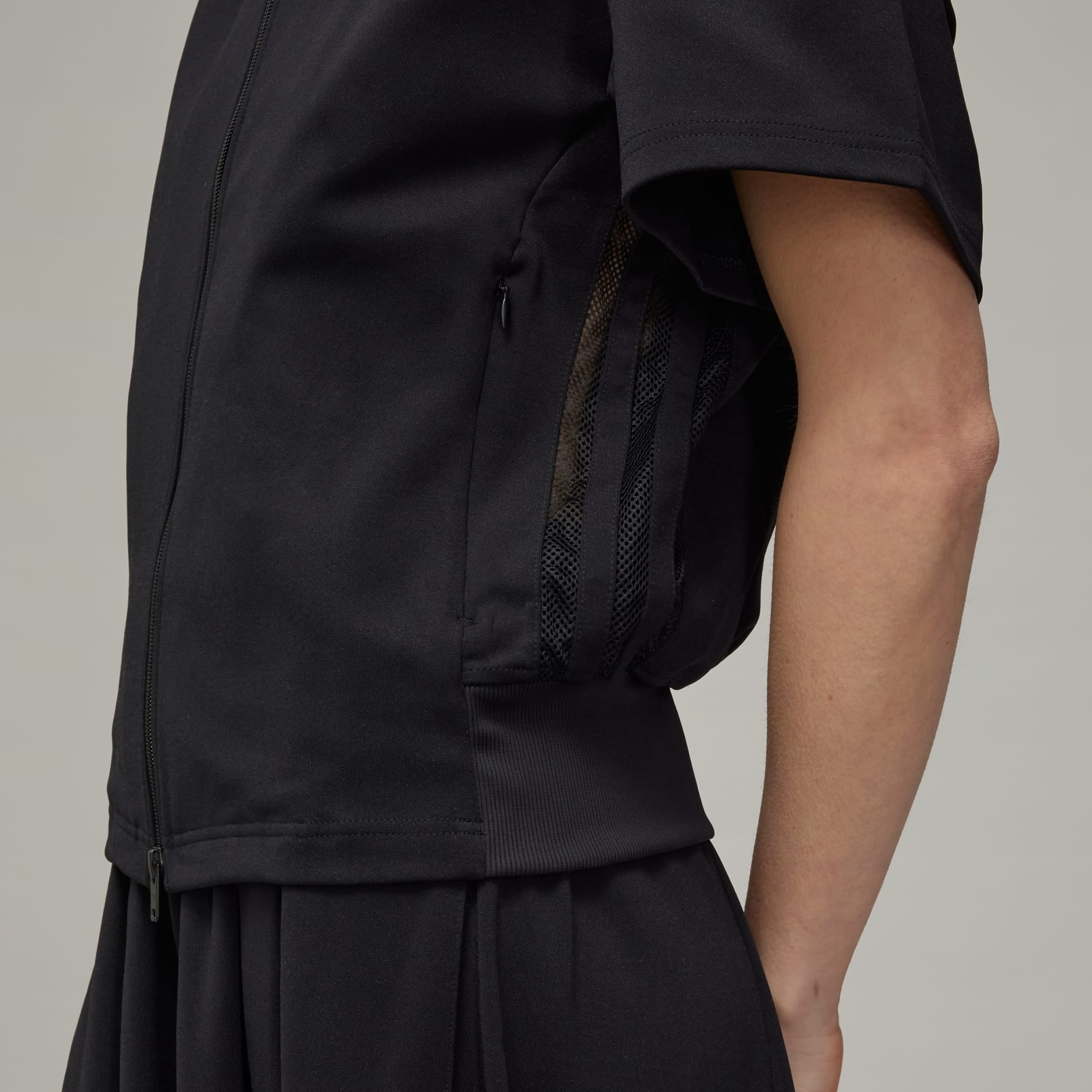 Y-3 3-Stripes Short Sleeve Track Top