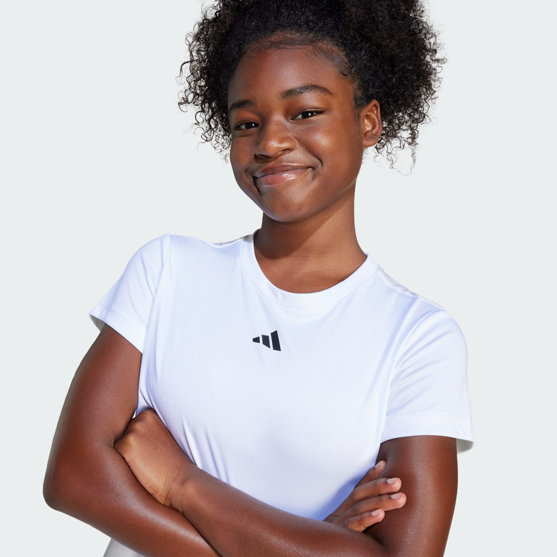 T-shirt de training logo coupe standard Train Essentials Enfants