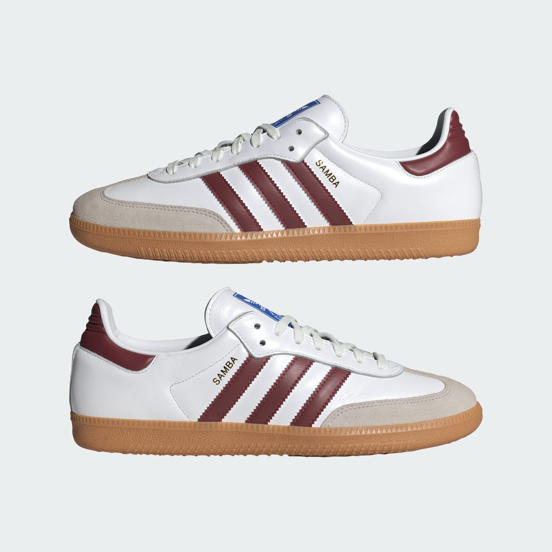 Mens adidas samba og trainers hotsell