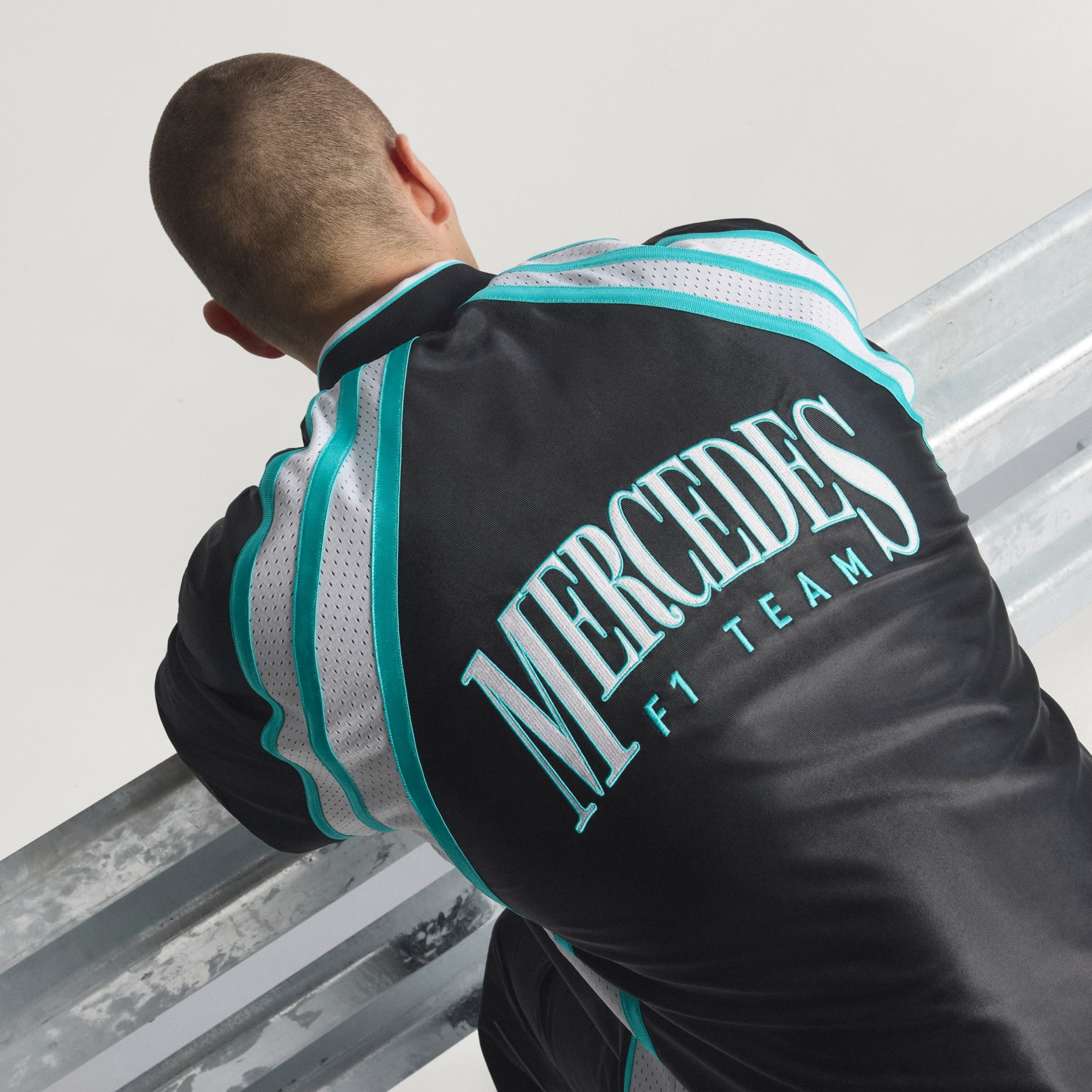 Mercedes - AMG Petronas Formula 1 Team Las Vegas Tricou de Baseball Pentru Bărbați