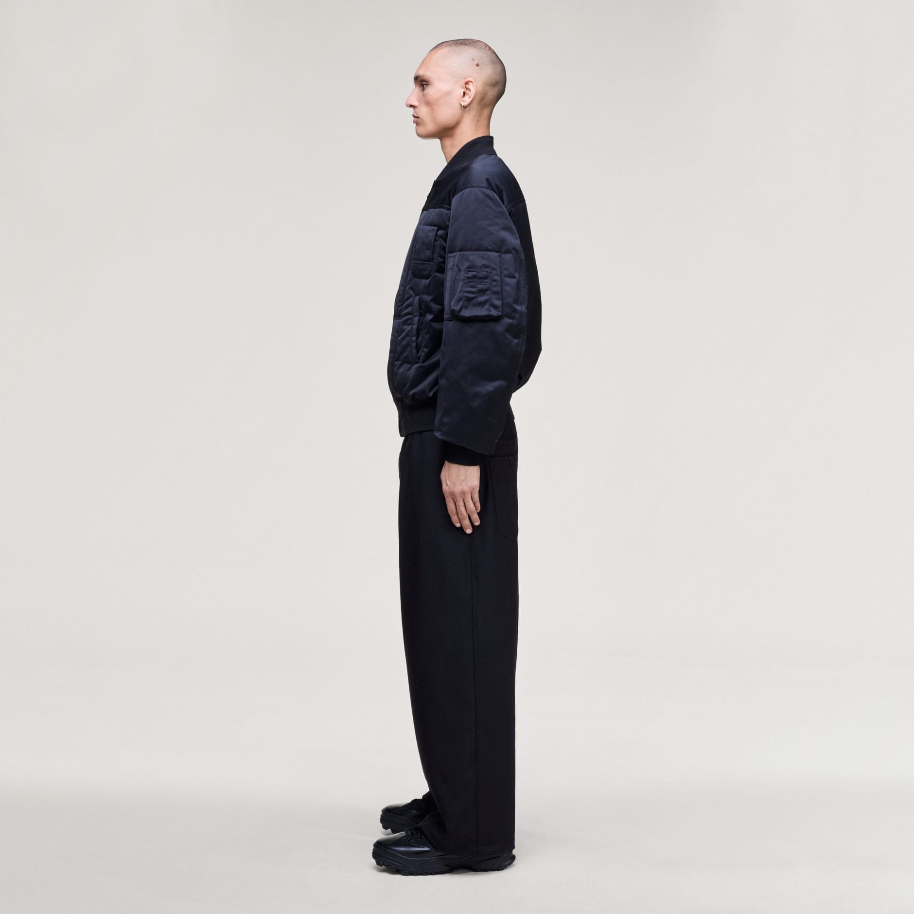 PANTALONI DE TRENING Y-3 SPORT UNIFORM PINSTRIPE