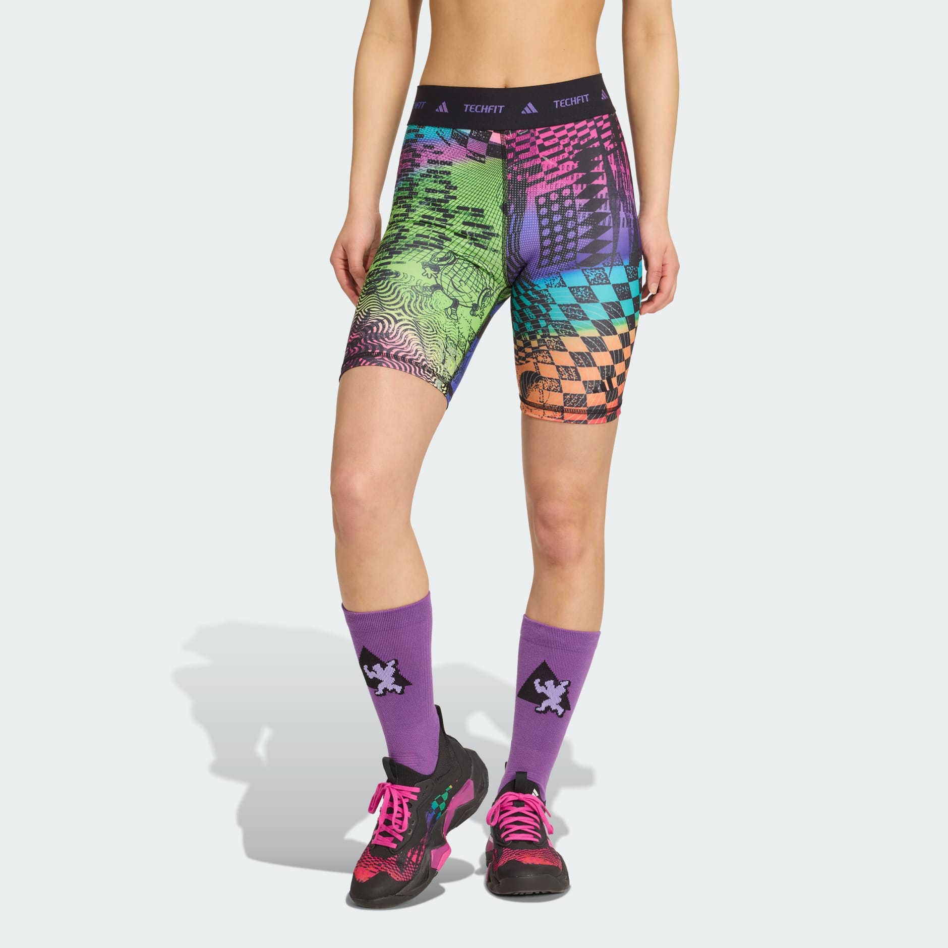 Pantaloni scurți de ciclism adidas x Jeremy Scott