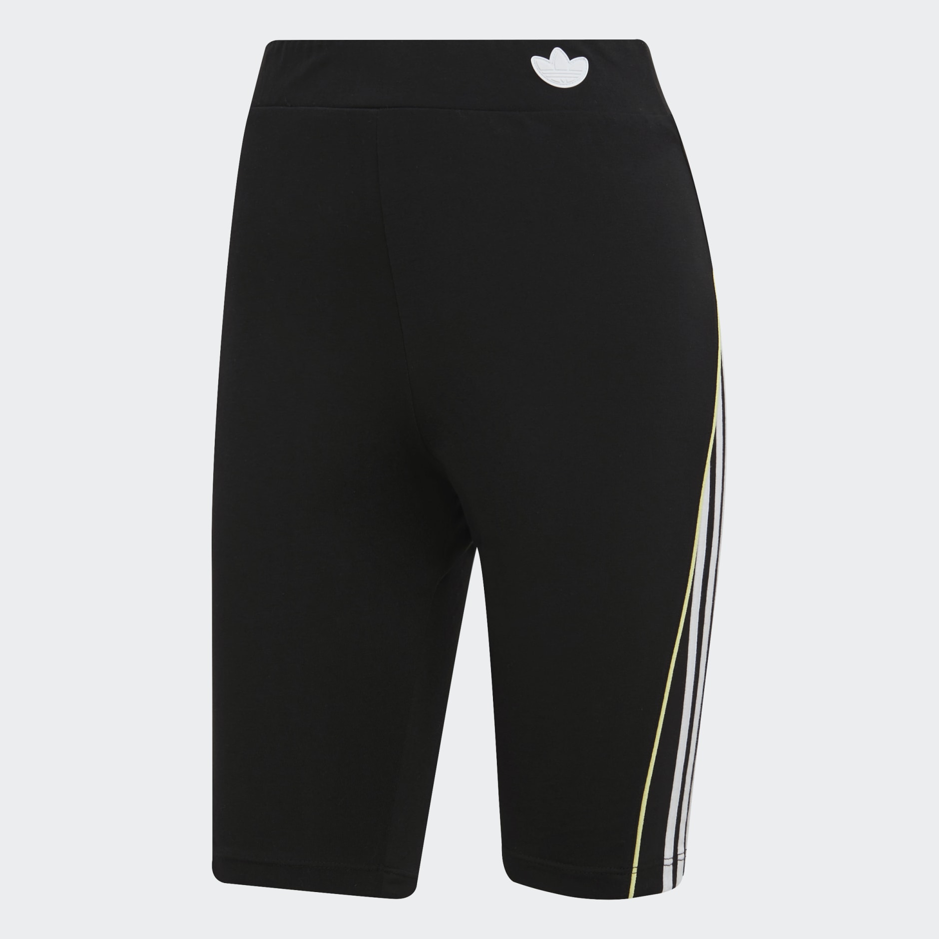 Short Piping High-Waist Tights
