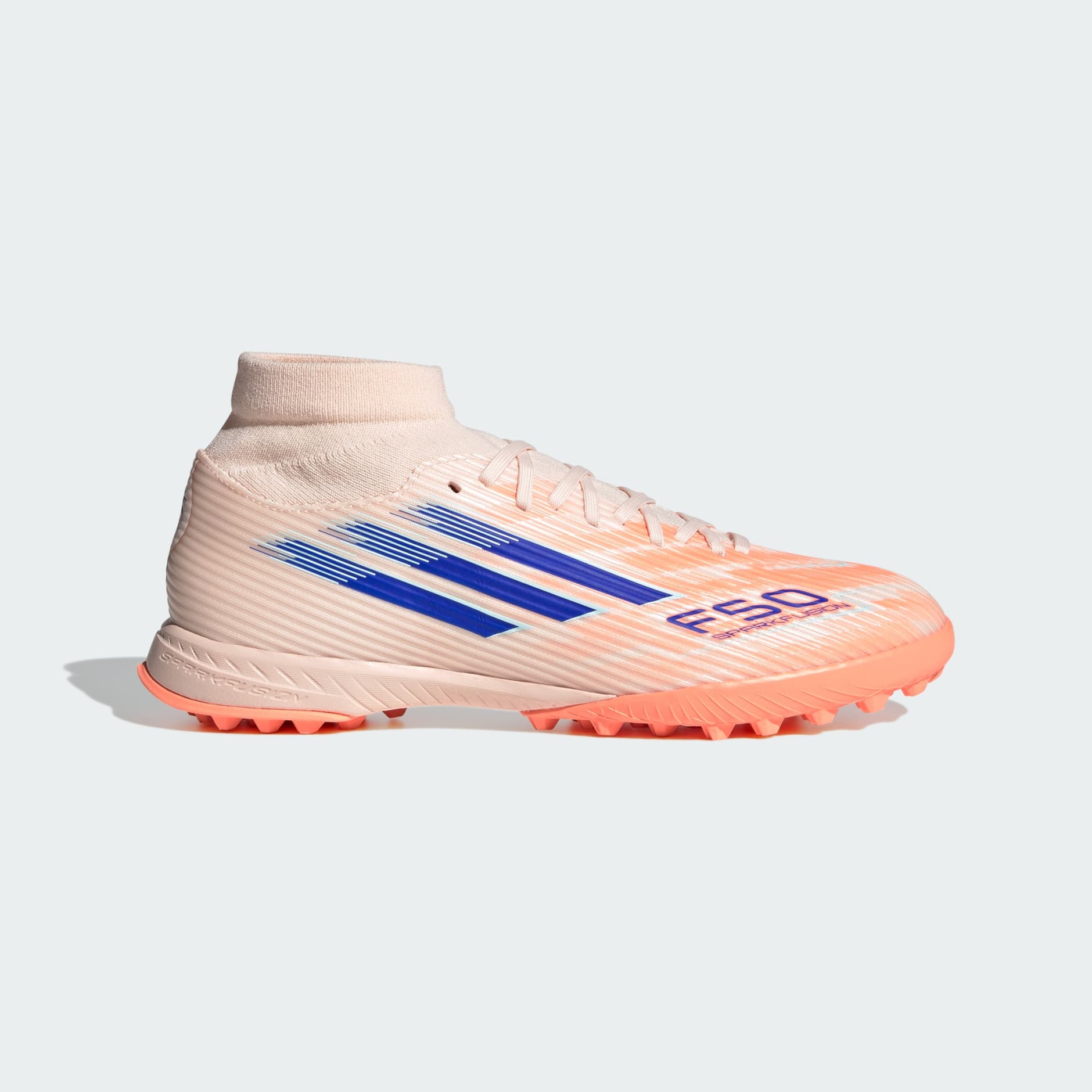 SHOES - F50 Sparkfusion League Turf Boots - Orange | adidas Oman