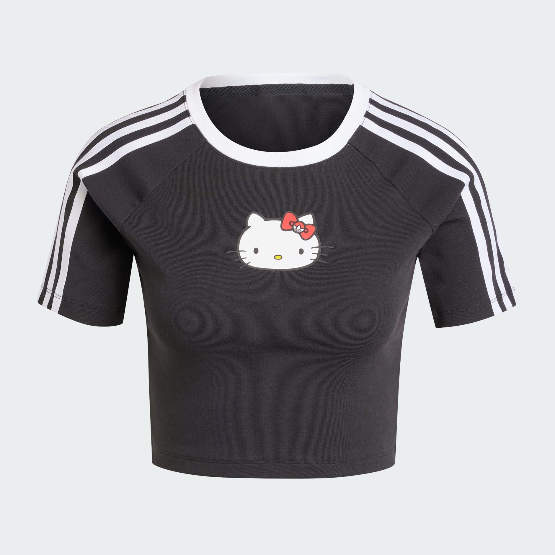 【adidas】ハローキティ 3-STRIPES BABY Tシャツ adidas x Hello Kitty 3-Stripes Baby Tee - Black | adidas