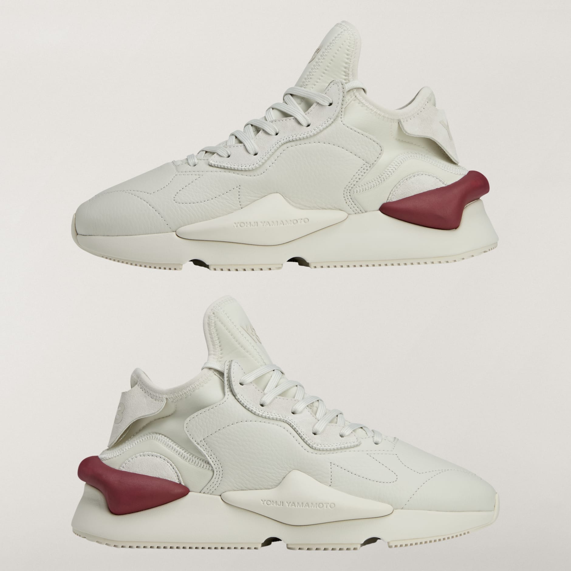 Shoes - Y-3 Kaiwa - Grey | adidas Oman