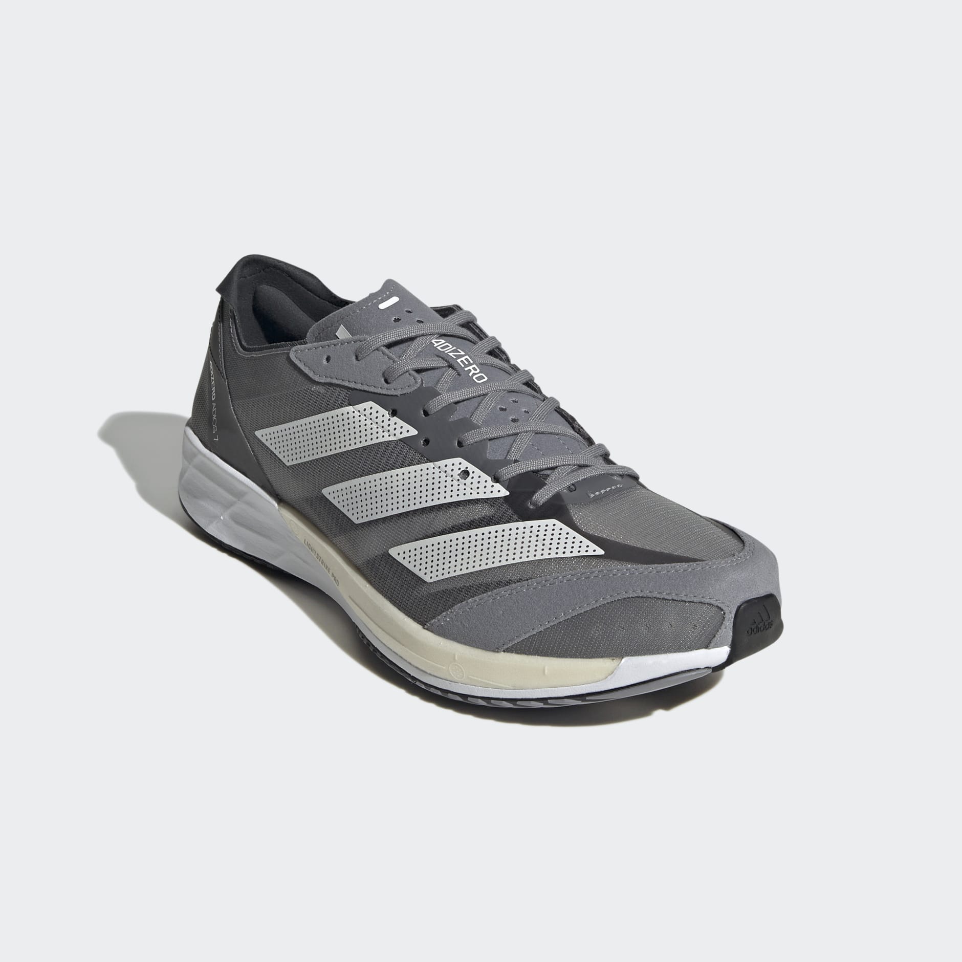 Adidas shoes 7 number grey sale