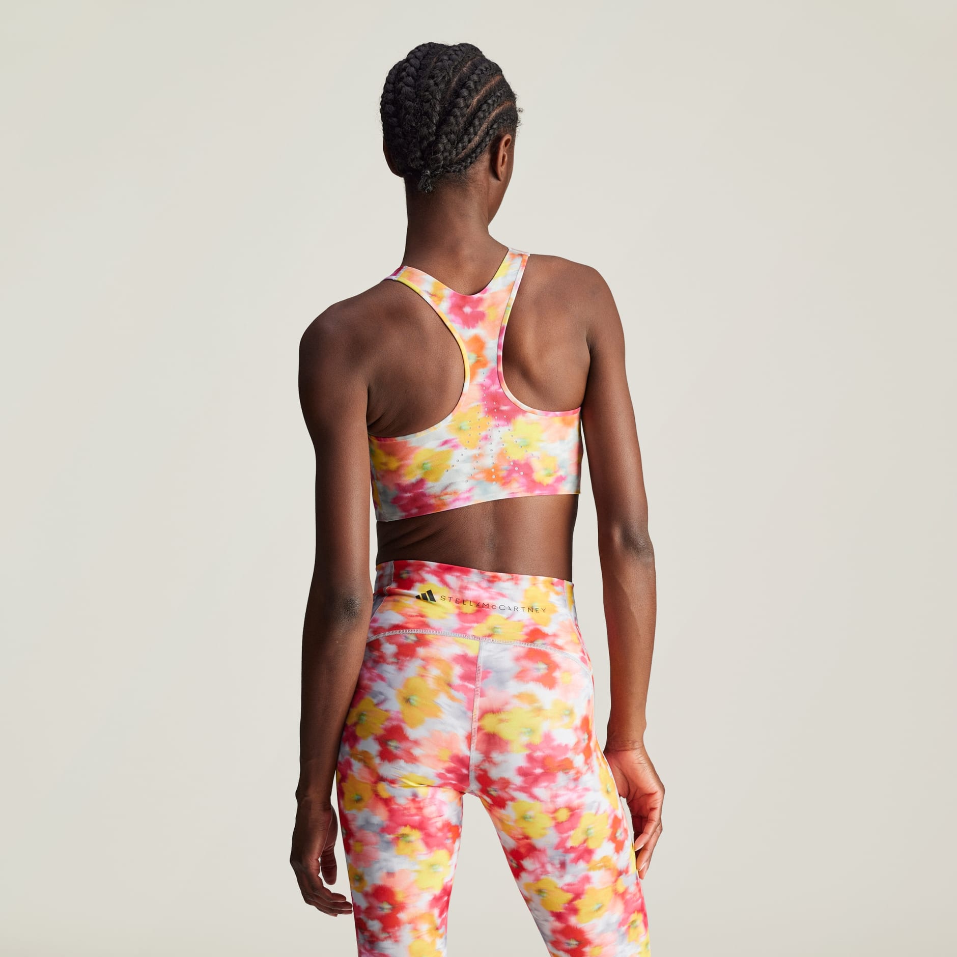 adidas by Stella McCartney TruePurpose Printed Bra