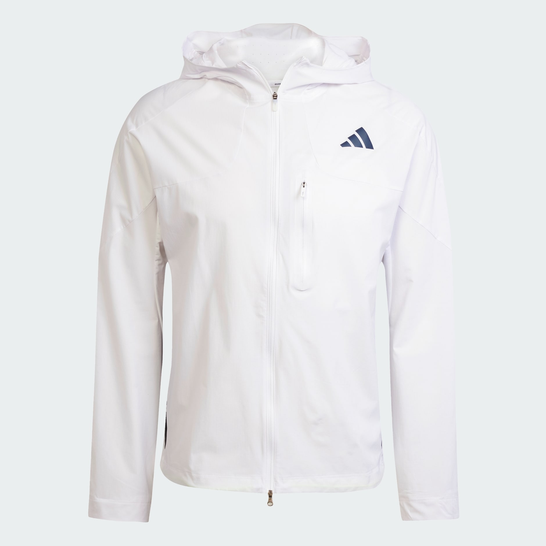 adidas ADIZERO JKT M ホワイト Clothing - Adizero Running Jacket - White | adidas Oman