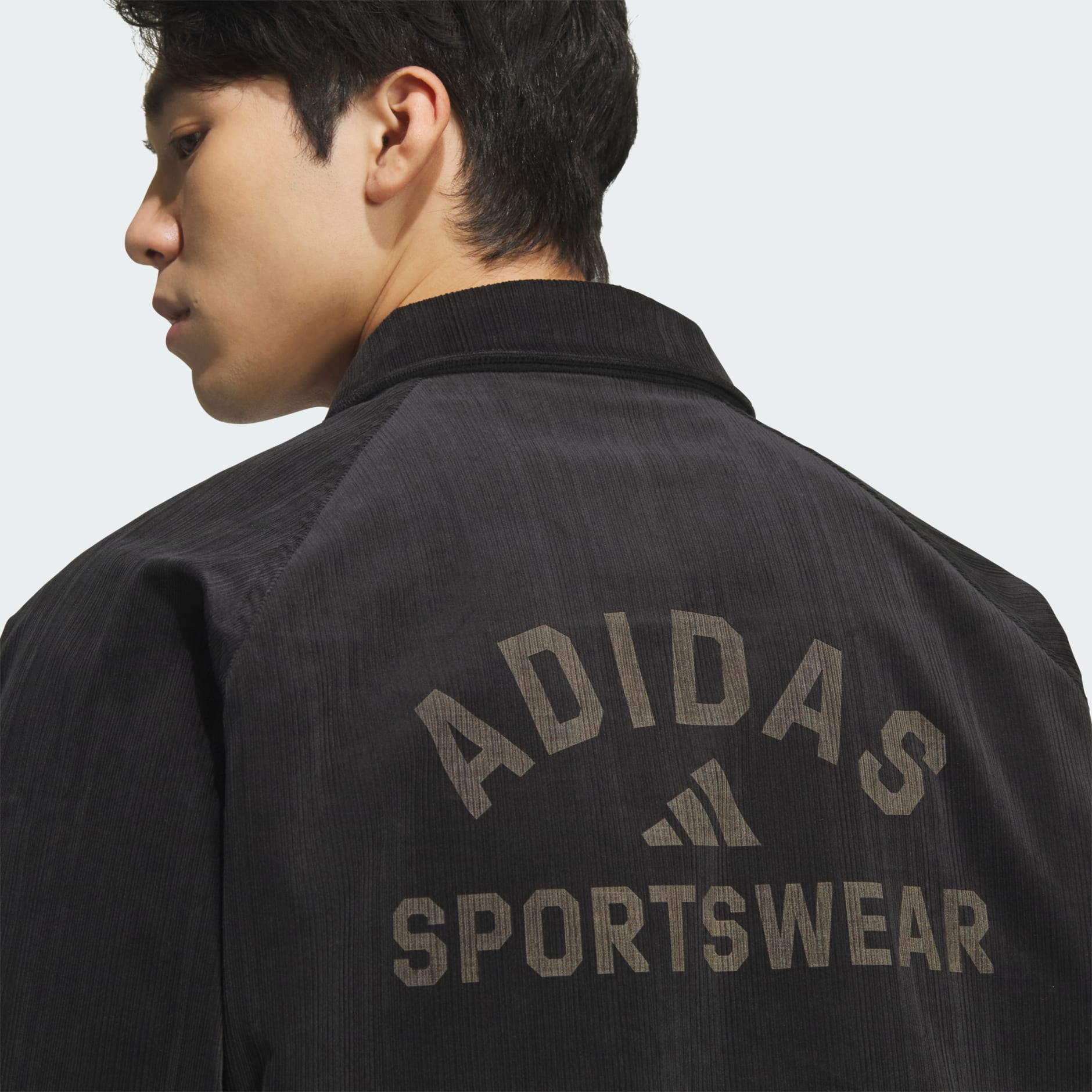 Men Loose Fit Graphic JKT