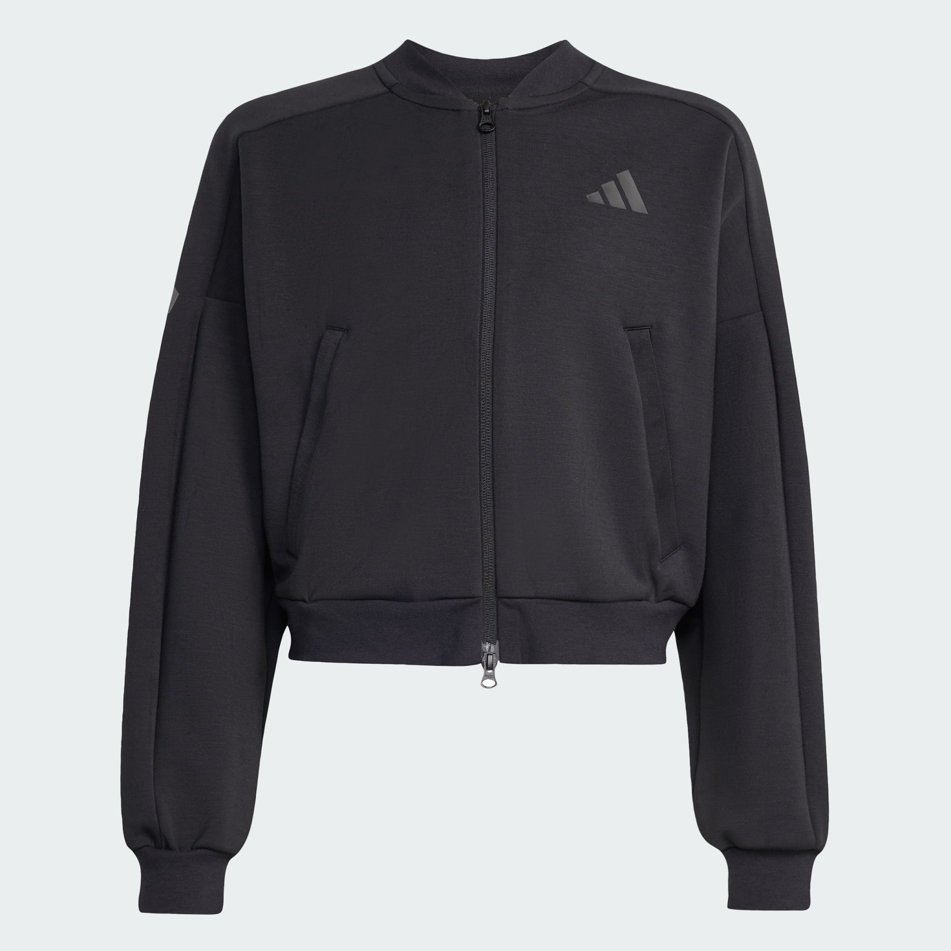 FUTURE ICONS 3 STRIPES FULL ZIP TRACK TOP
