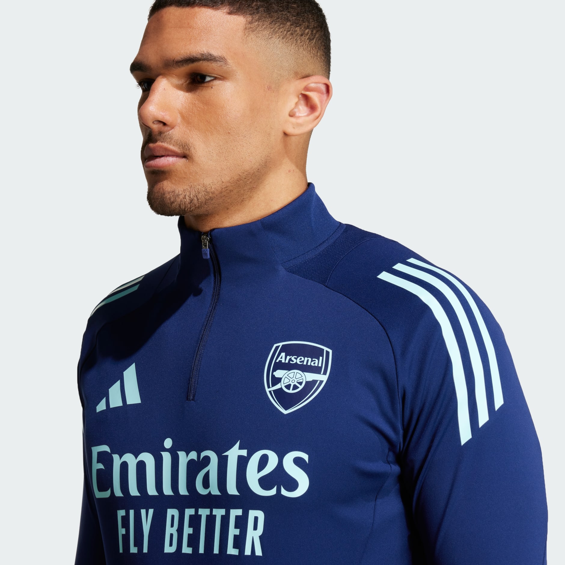 Men s Clothing Arsenal Tiro 24 Training Top Blue adidas Saudi Arabia