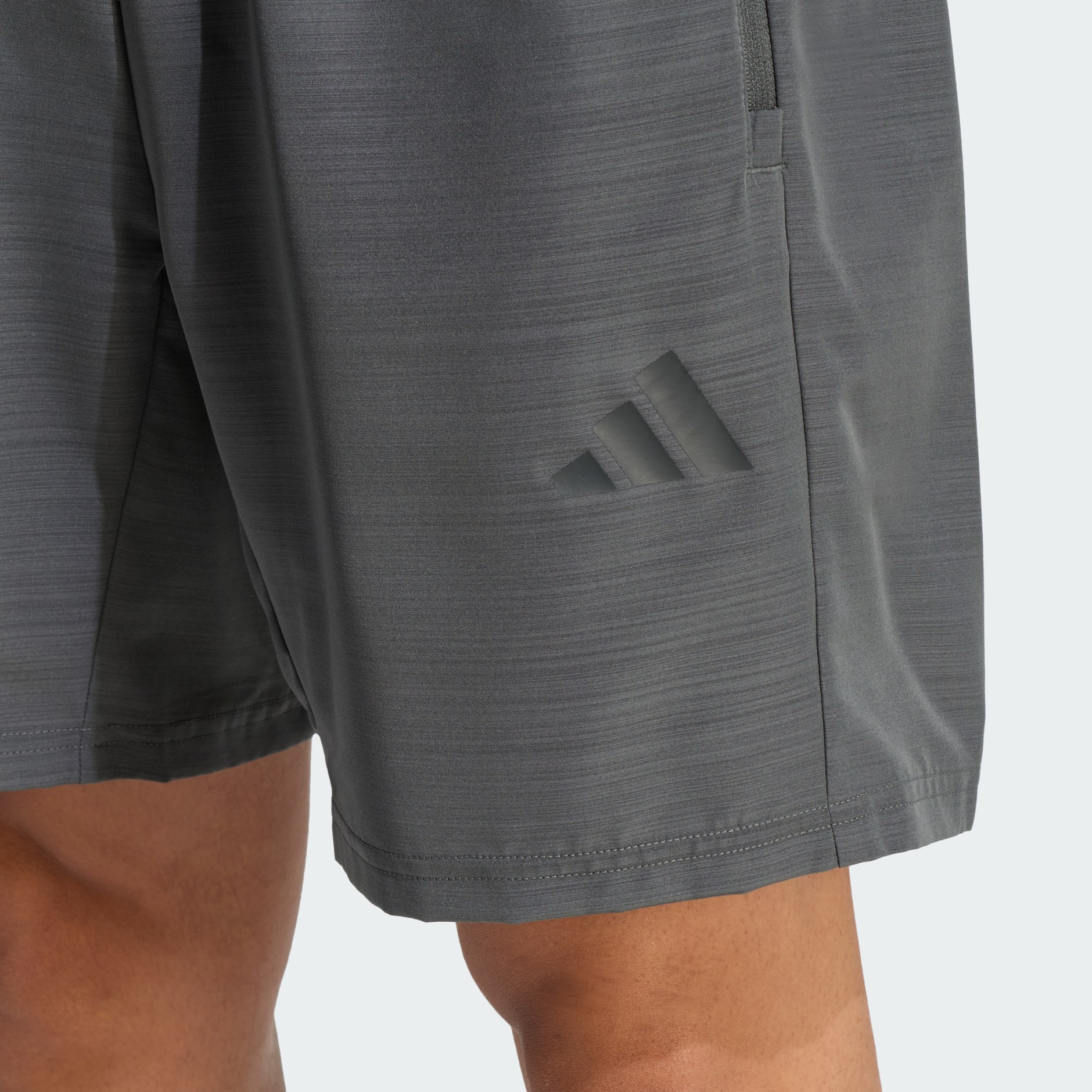 شورت WORKOUT ESSENTIALS BASE MELANGE WOVEN