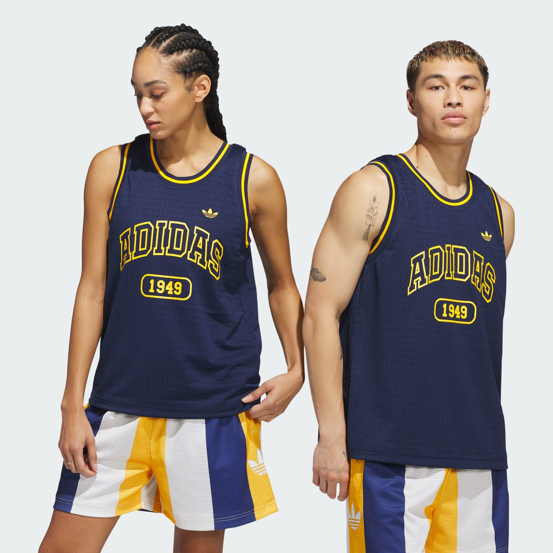 ■adidas■ Originals Basketball Jersey JP2141 Clothing - Originals Basketball Jersey - Blue | adidas Oman