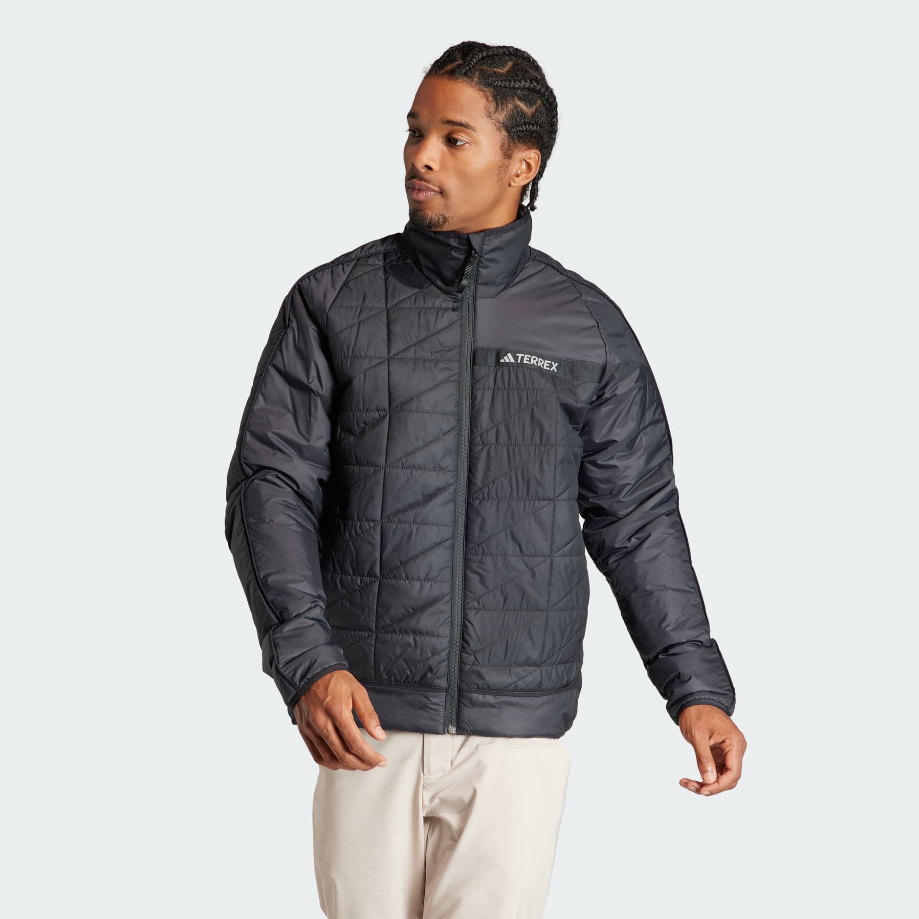 adidas Terrex Multi Light Fleece Full-Zip Jacket - Black