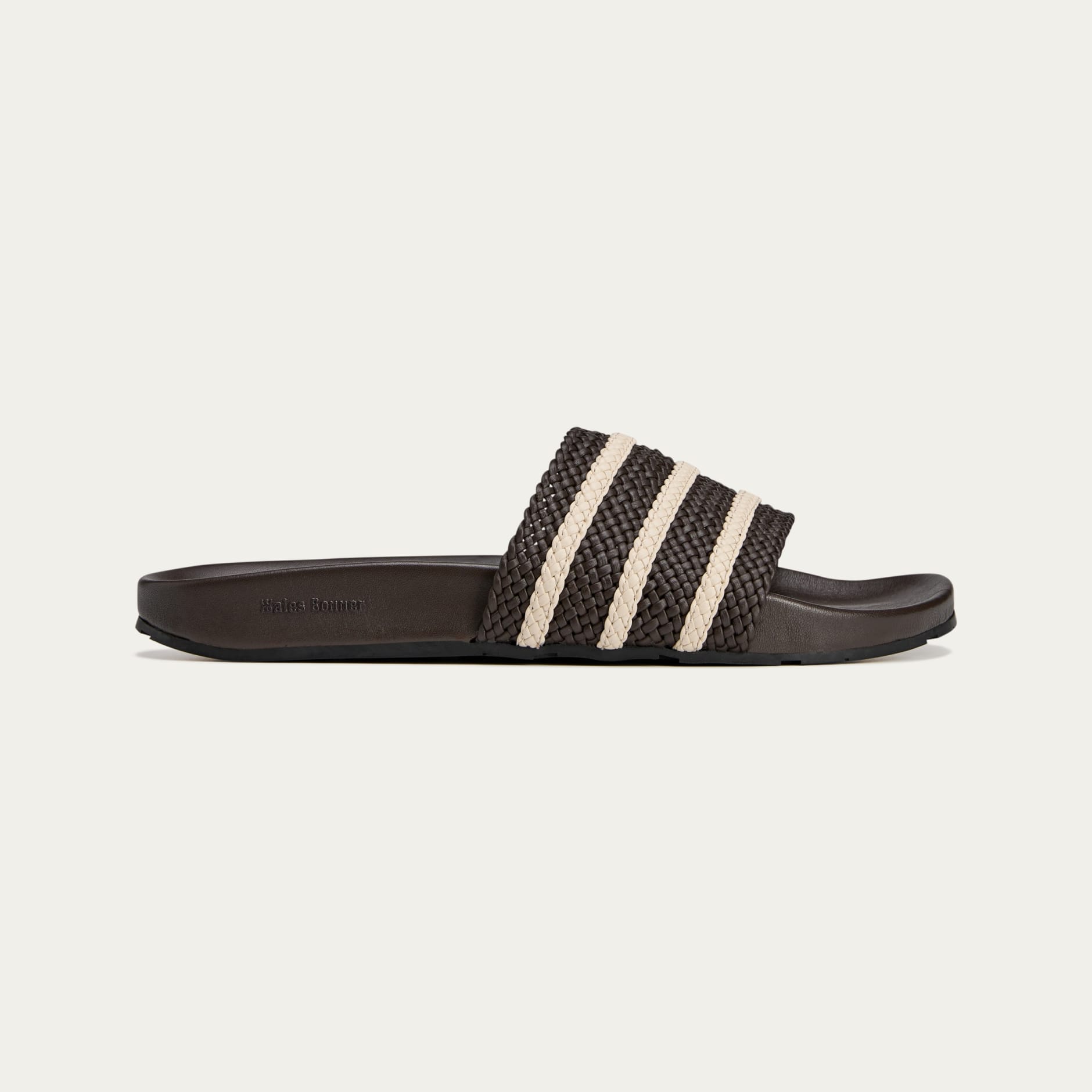 Shoes - Wales Bonner Adilette Slides - Brown | adidas Oman
