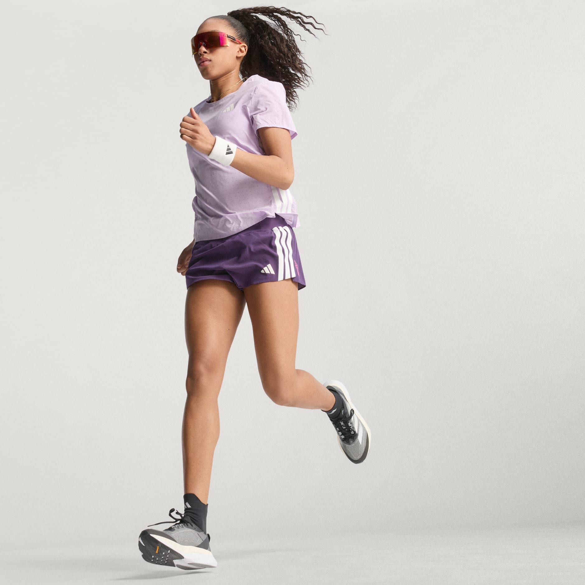 Pantaloni scurți pentru alergare Adizero cu buzunar cu gel