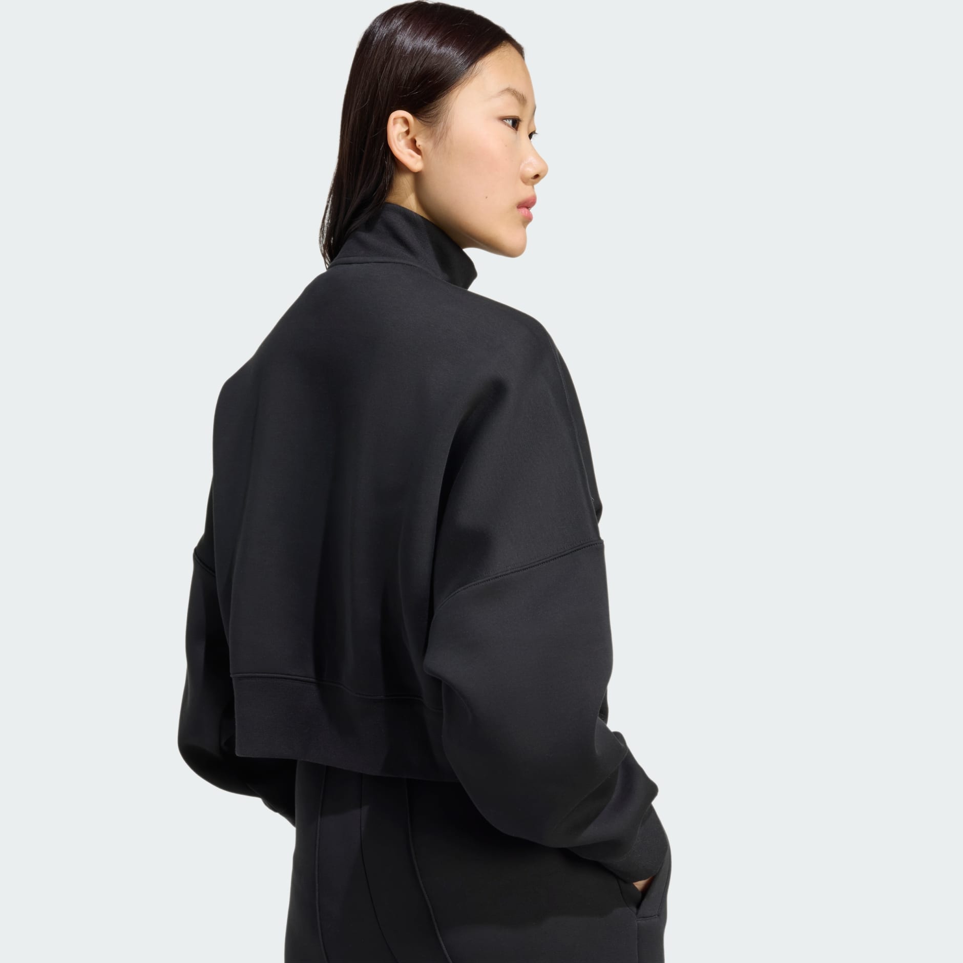 Veste zipp&eacute;e 3 bandes d&eacute;cal&eacute;es