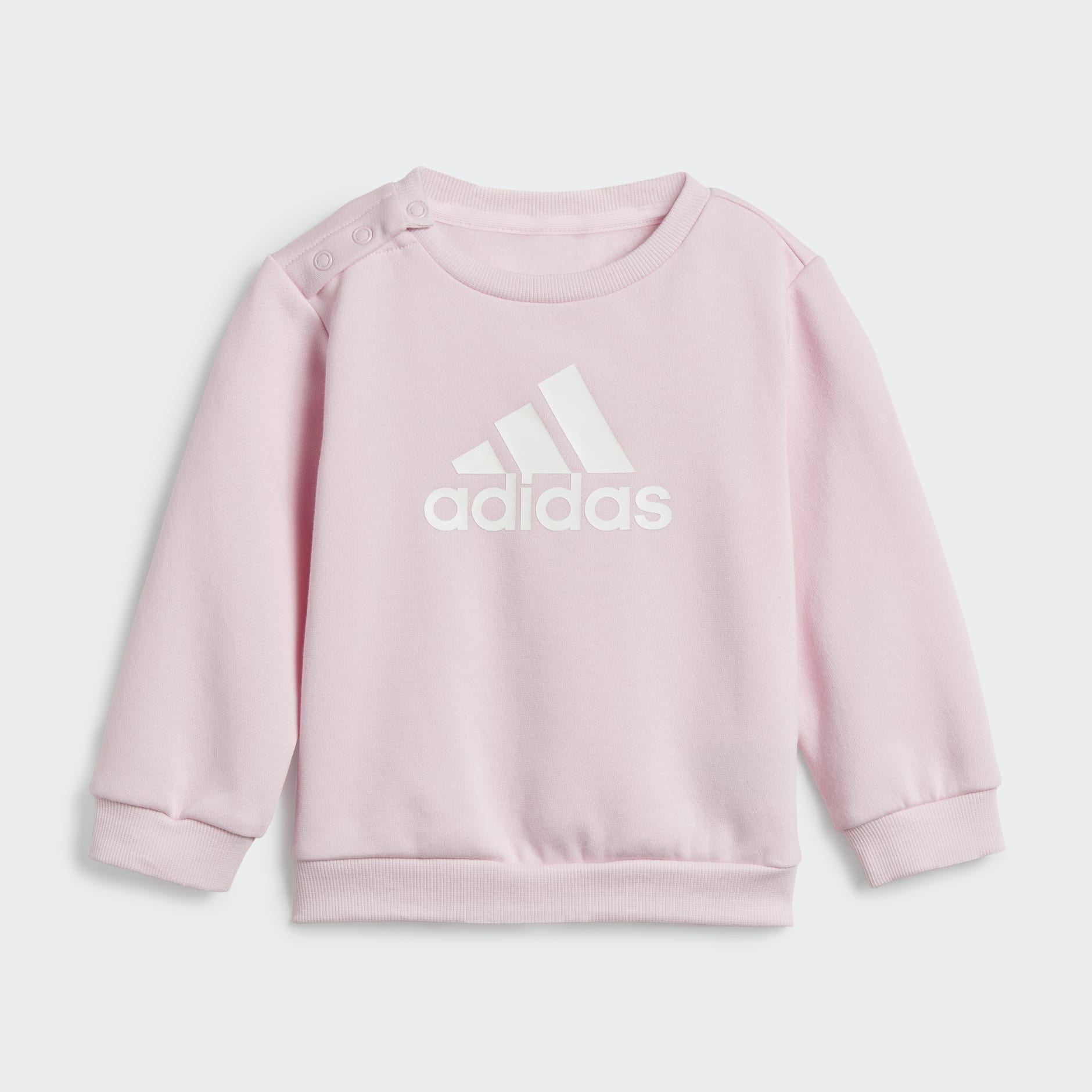 Baby pink best sale adidas sweatshirt