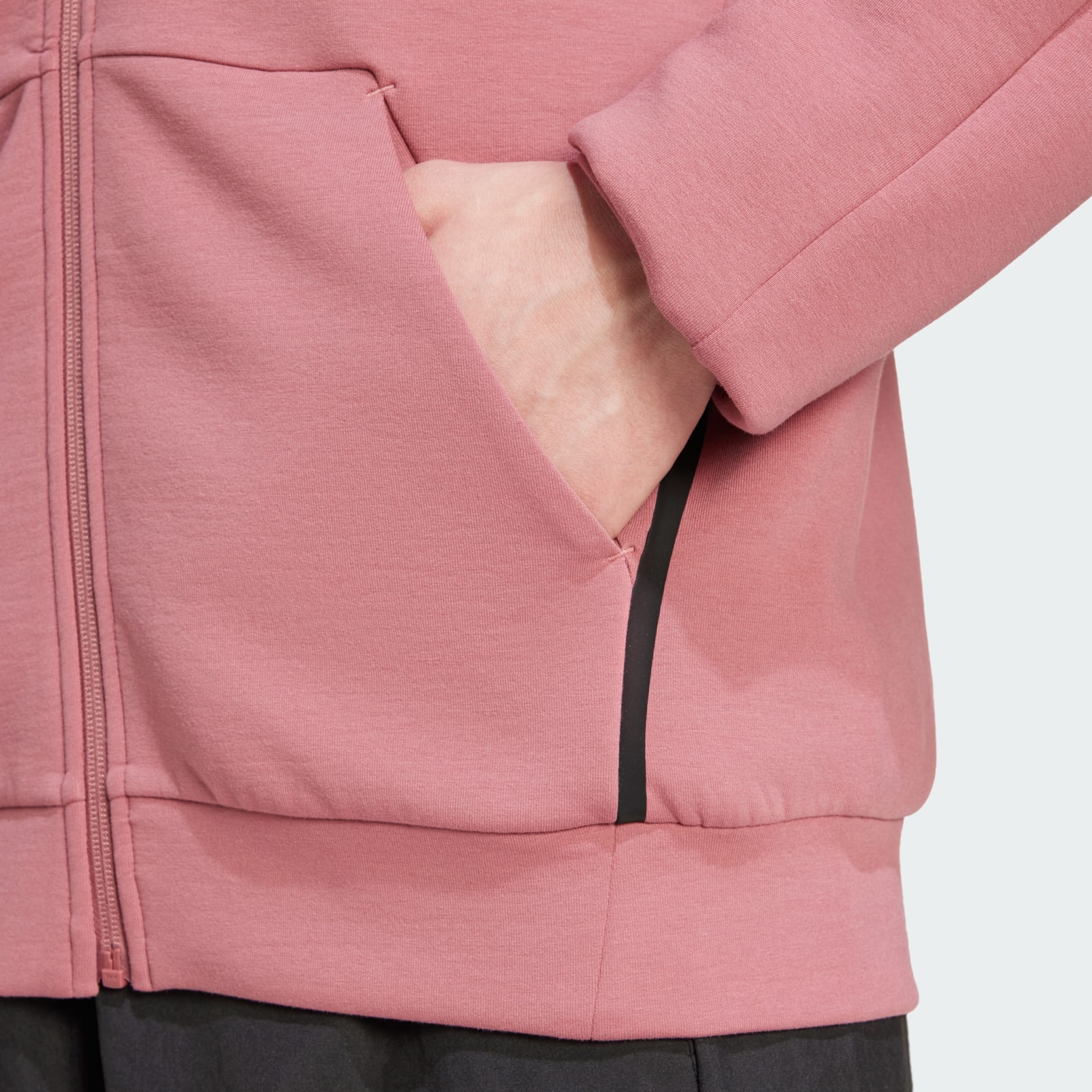 Dusty pink adidas jacket best sale