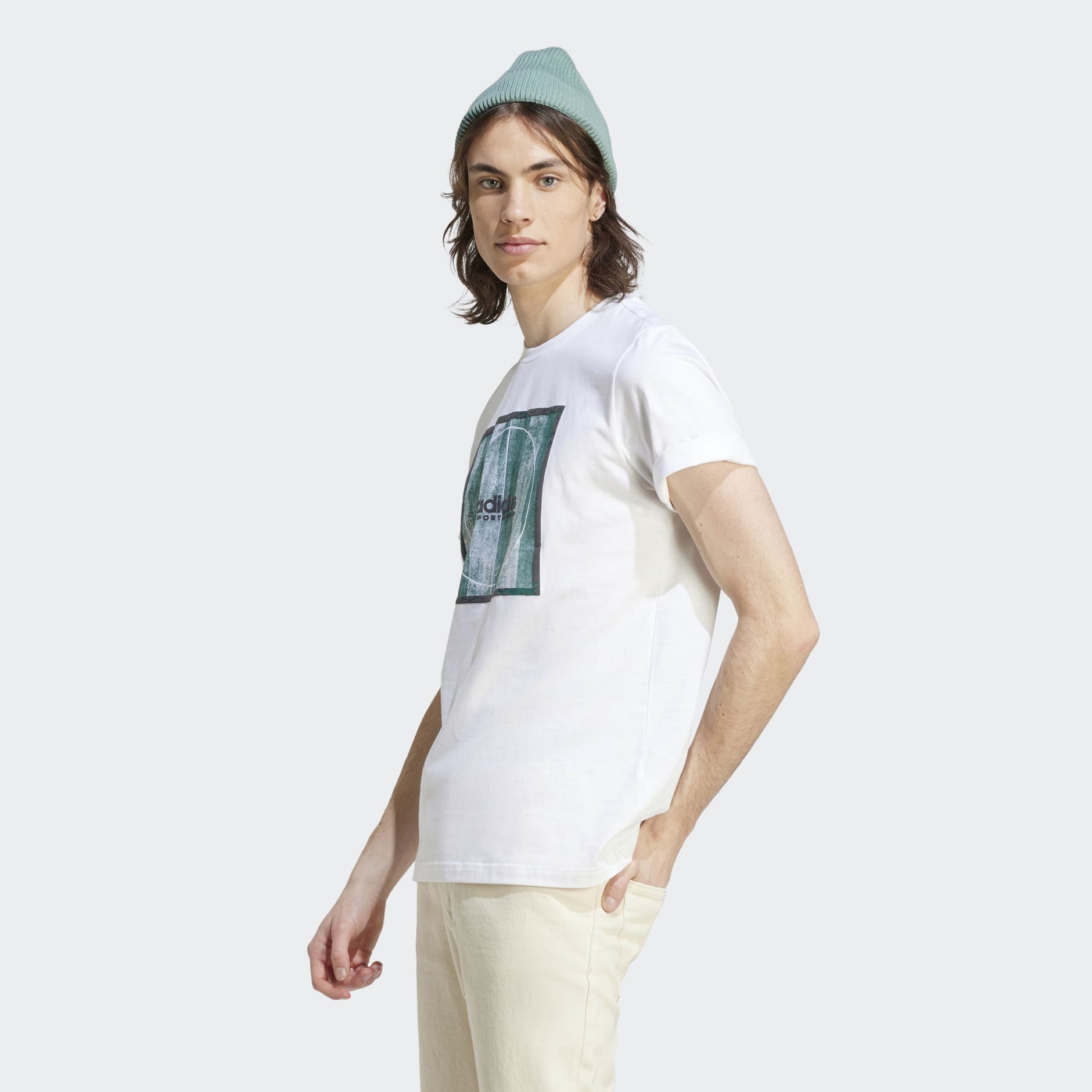 Adidas hot sale box tee