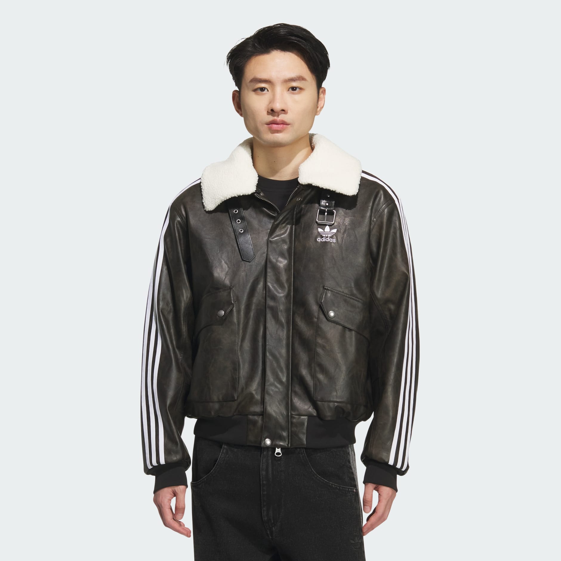 NEW PU PAD JKT - Black | adidas Hong Kong