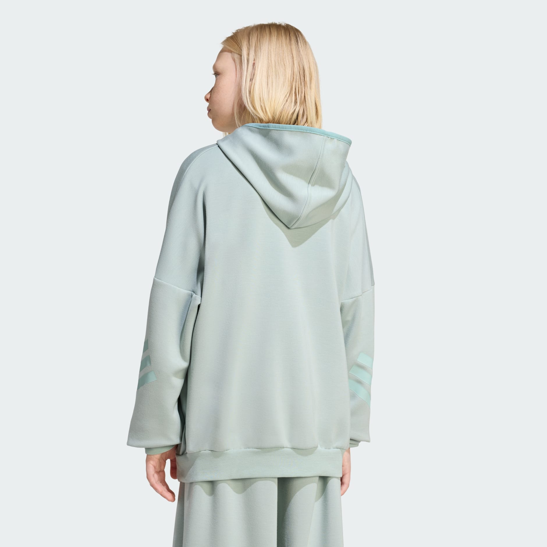 FUTURE ICONS 3 STRIPES FULL ZIP HOODIE