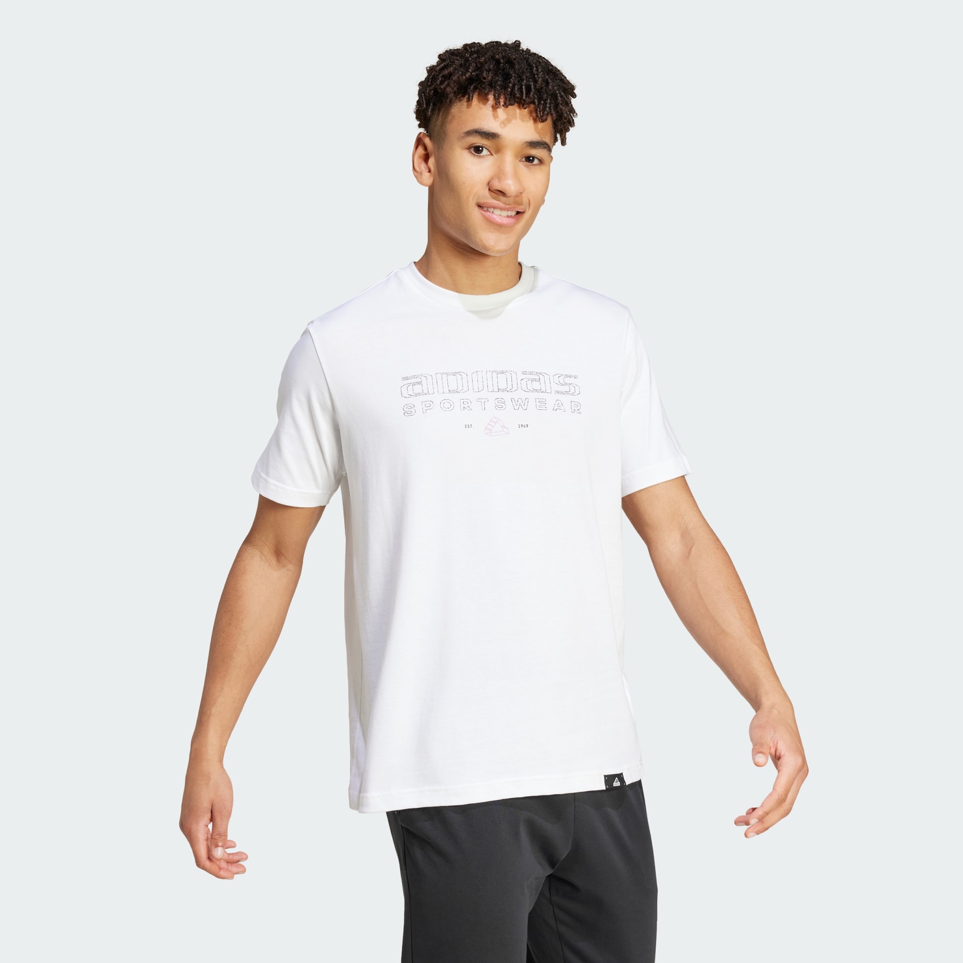 Tech Linear Graphic Tee