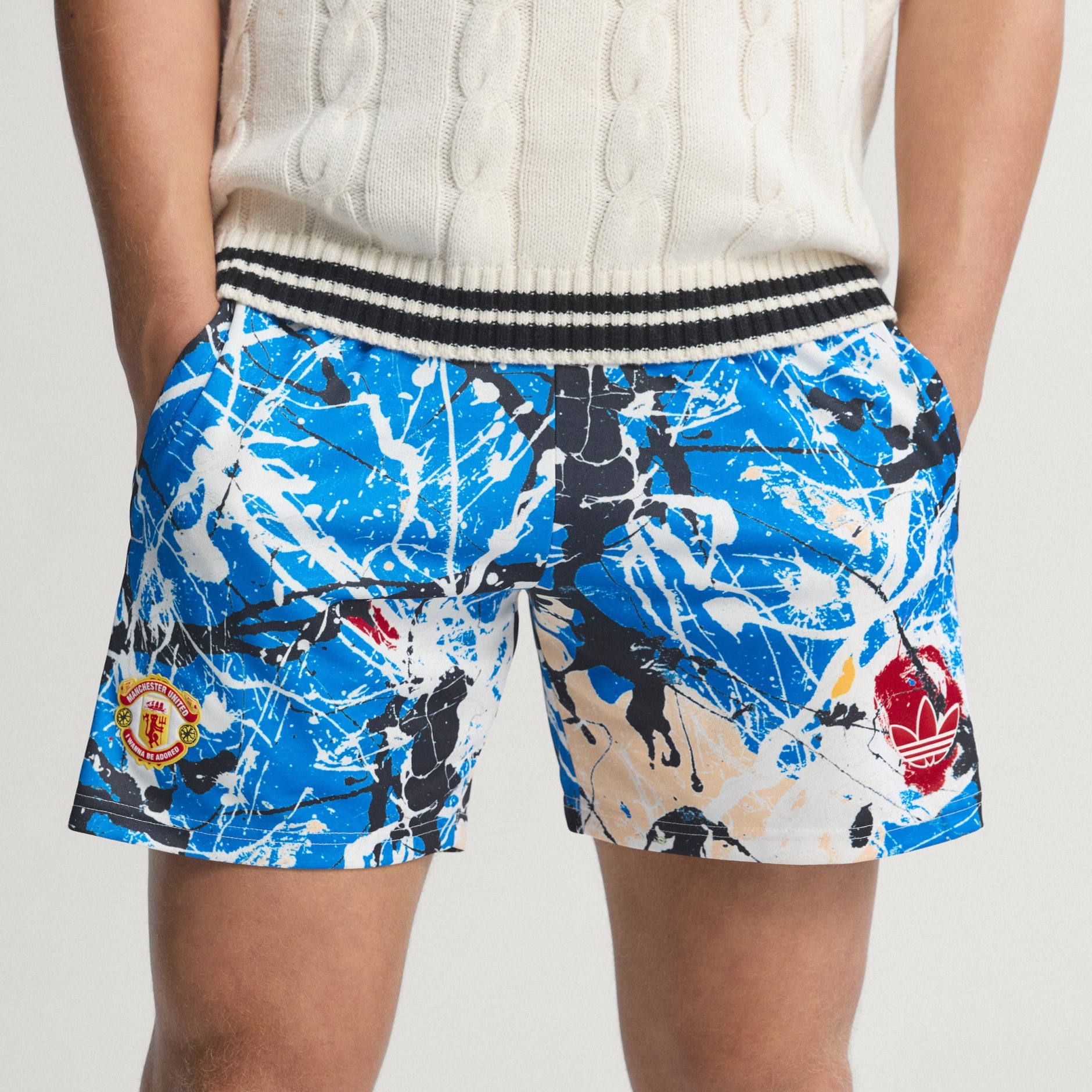 Pantaloni scurți Manchester United Stone Roses AOP