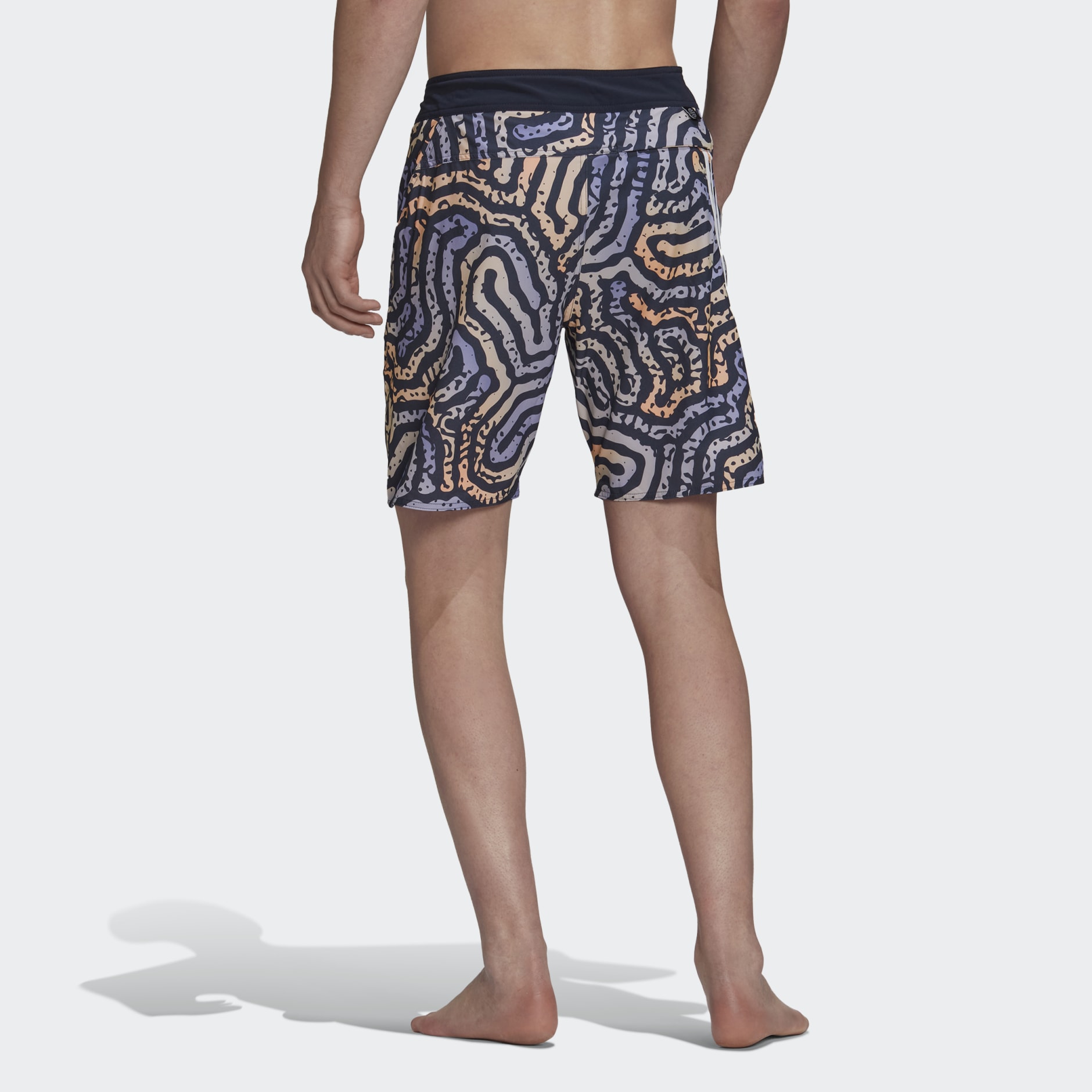 Men's adidas techno store volley swim trunks