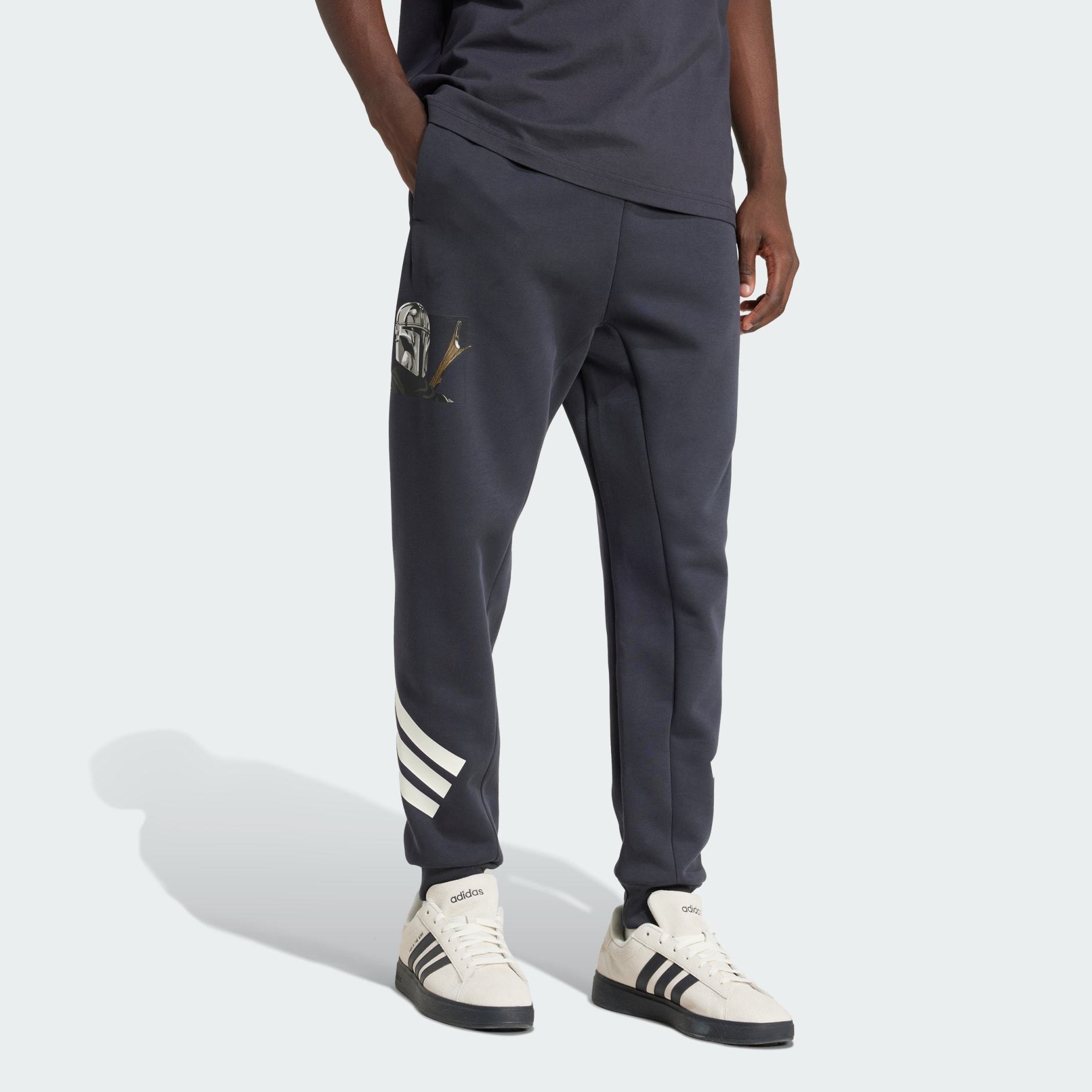 adidas ADIDAS STAR WARS THE MANDALORIAN SWEATPANTS - Grey