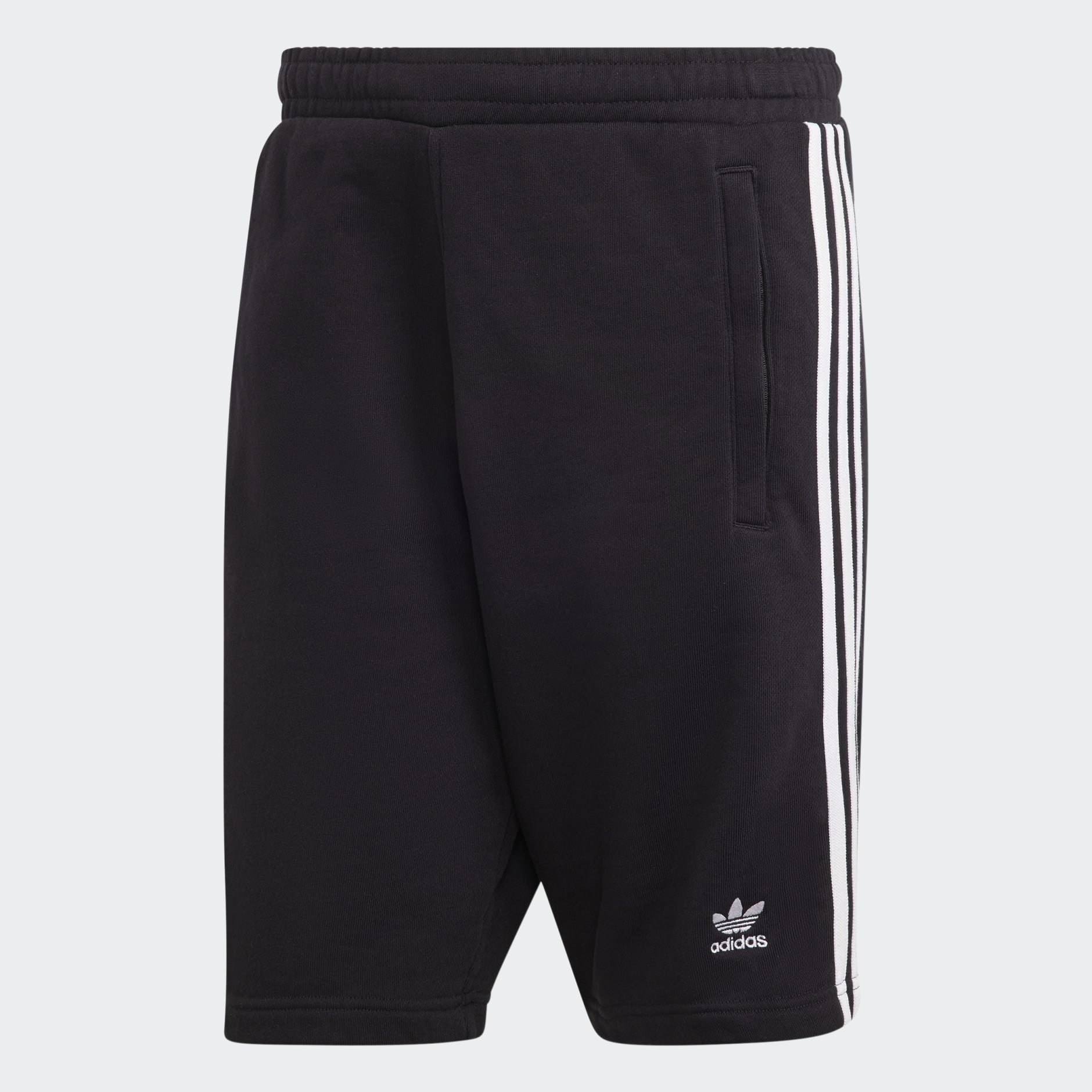 adidas Adicolor Classics 3-Stripes Sweat Shorts - Black | adidas UAE