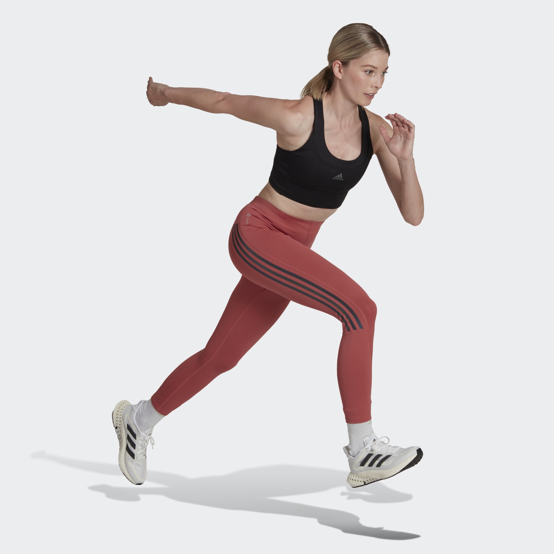 Run Icons 3-Stripes 7/8 Running Leggings