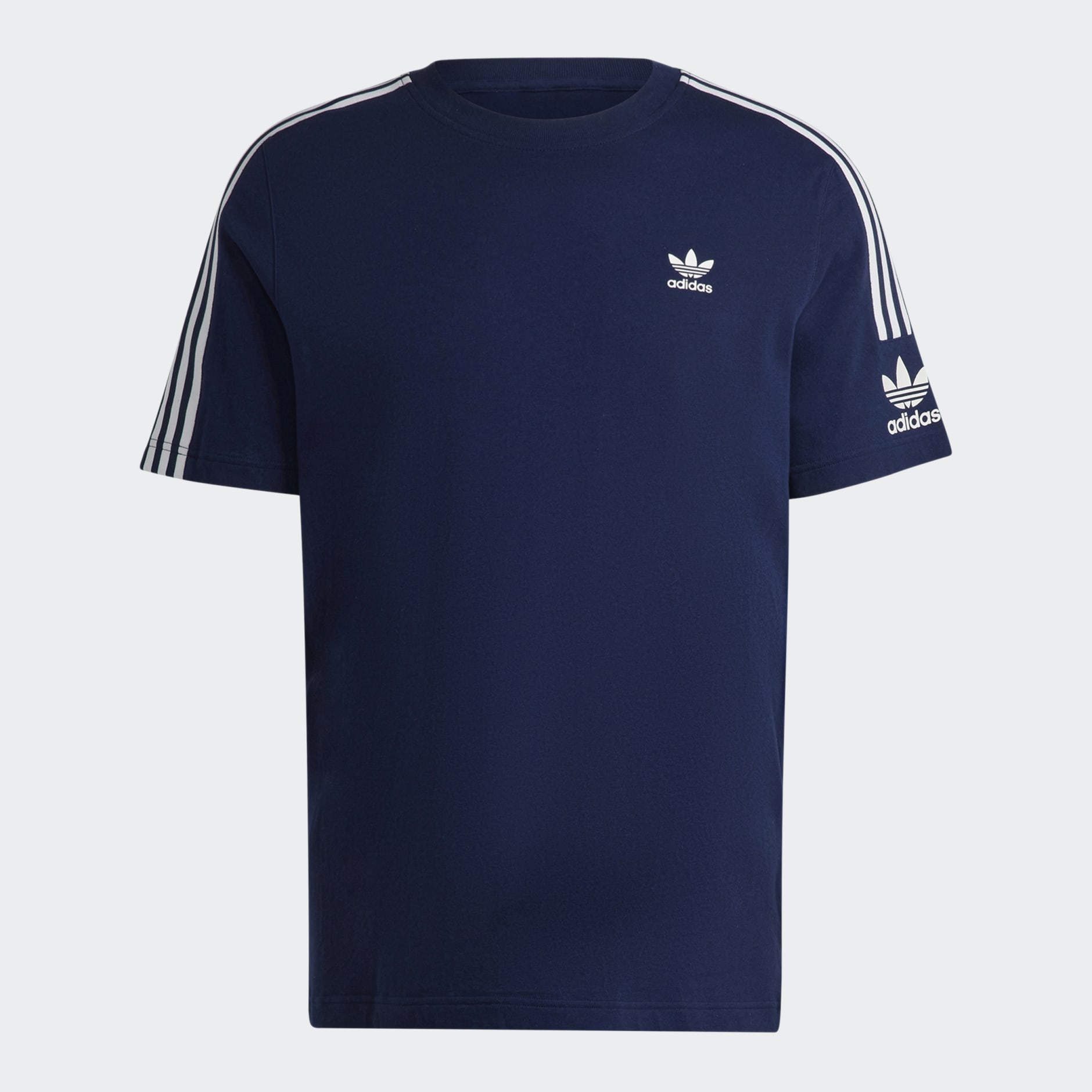 Adidas Adicolor Classics Trefoil Tee Blue Adidas Uae