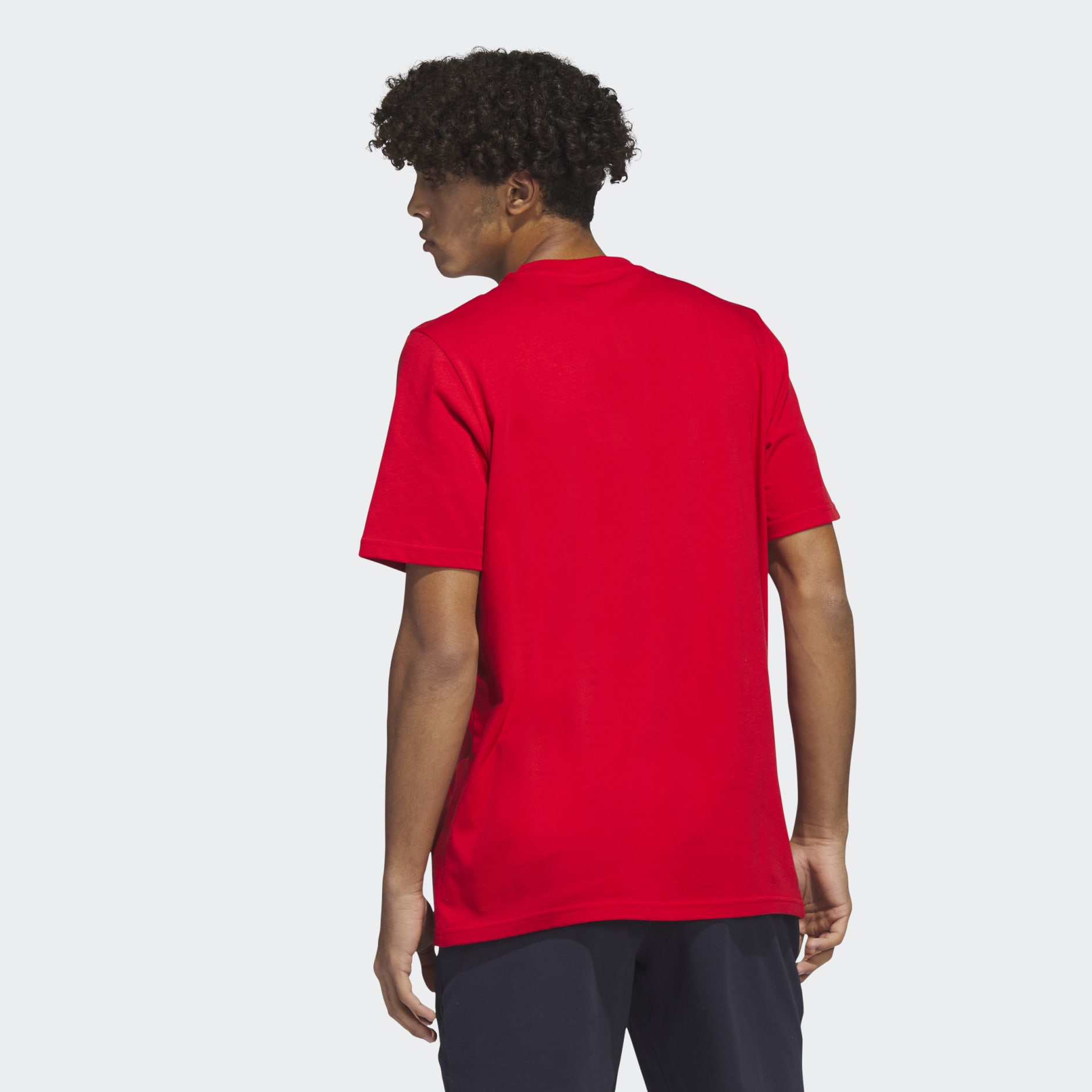 تيشيرت Two-Tone Stencil Short Sleeve Graphic
