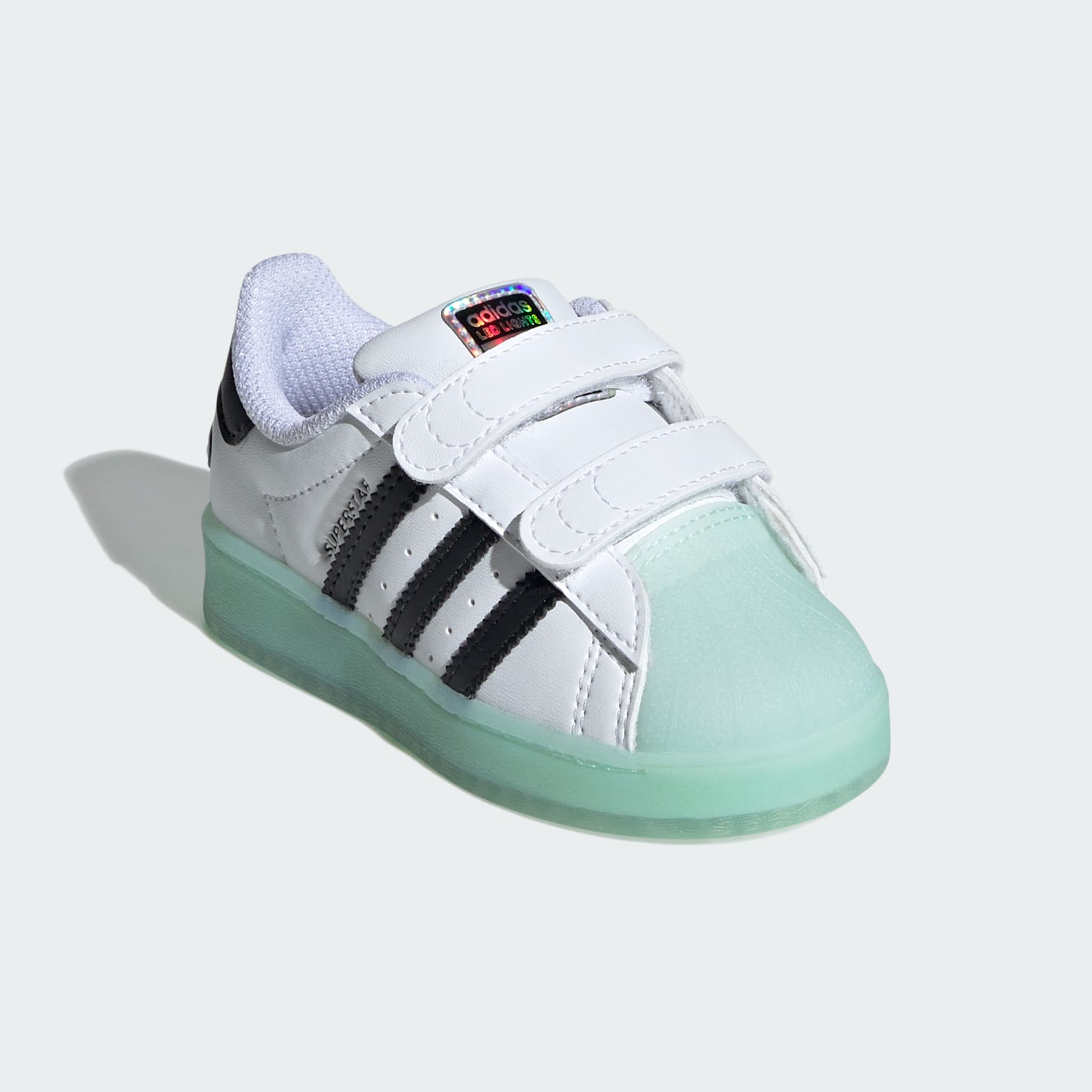 Kids Shoes Superstar LED Lights Comfort Closure Shoes Kids White adidas Saudi Arabia