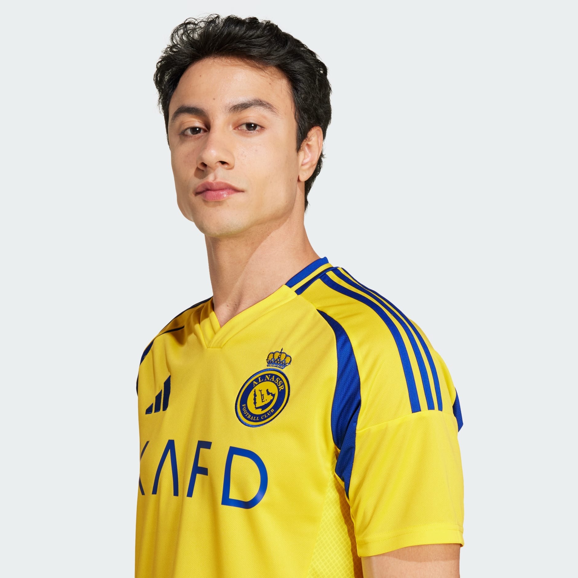 adidas Al Nassr FC 24/25 Ronaldo Home Jersey - Yellow | adidas UAE