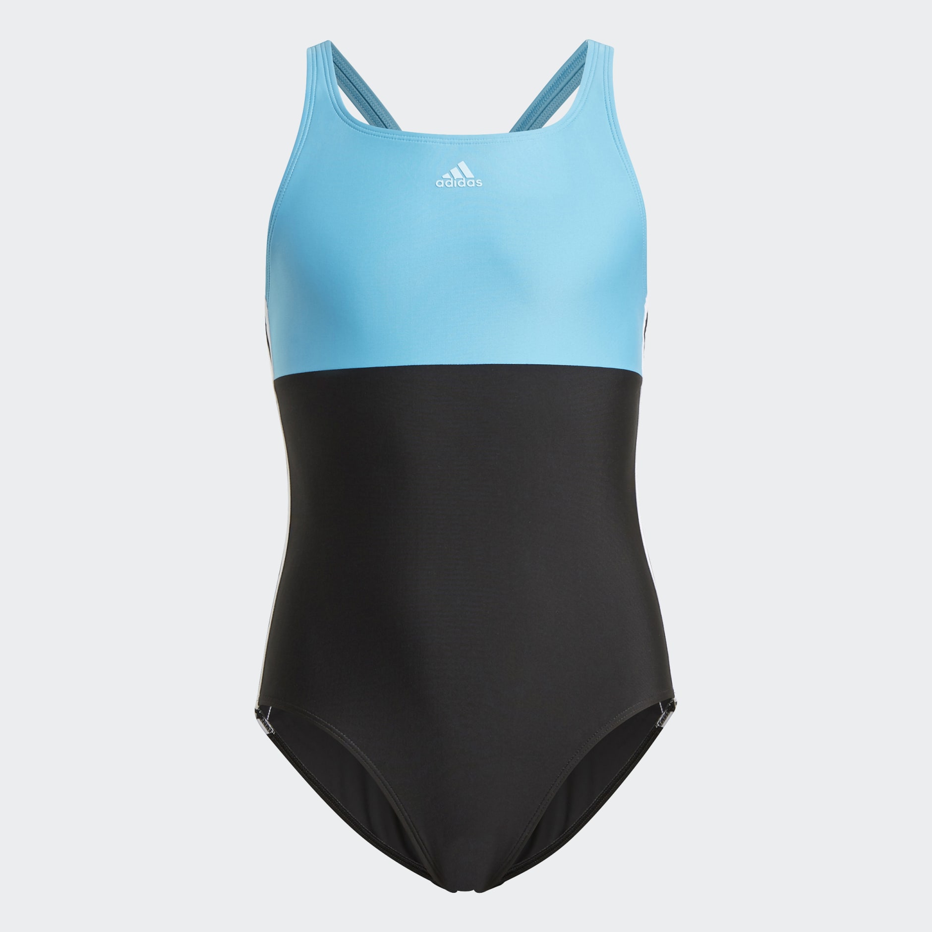 Colorblock 3-Stripes Swimsuit
