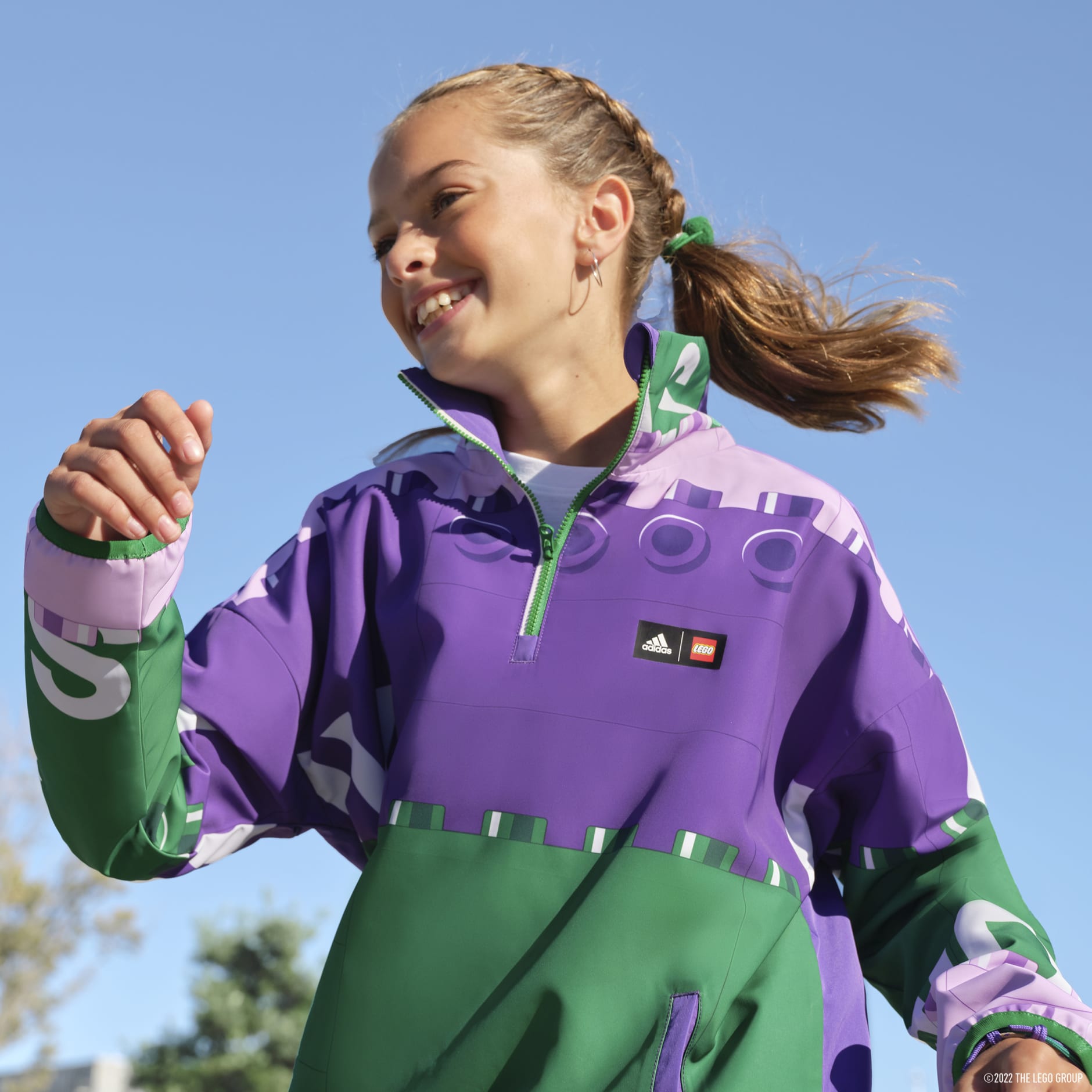 adidas x Classic LEGO® Half-Zip Windbreaker